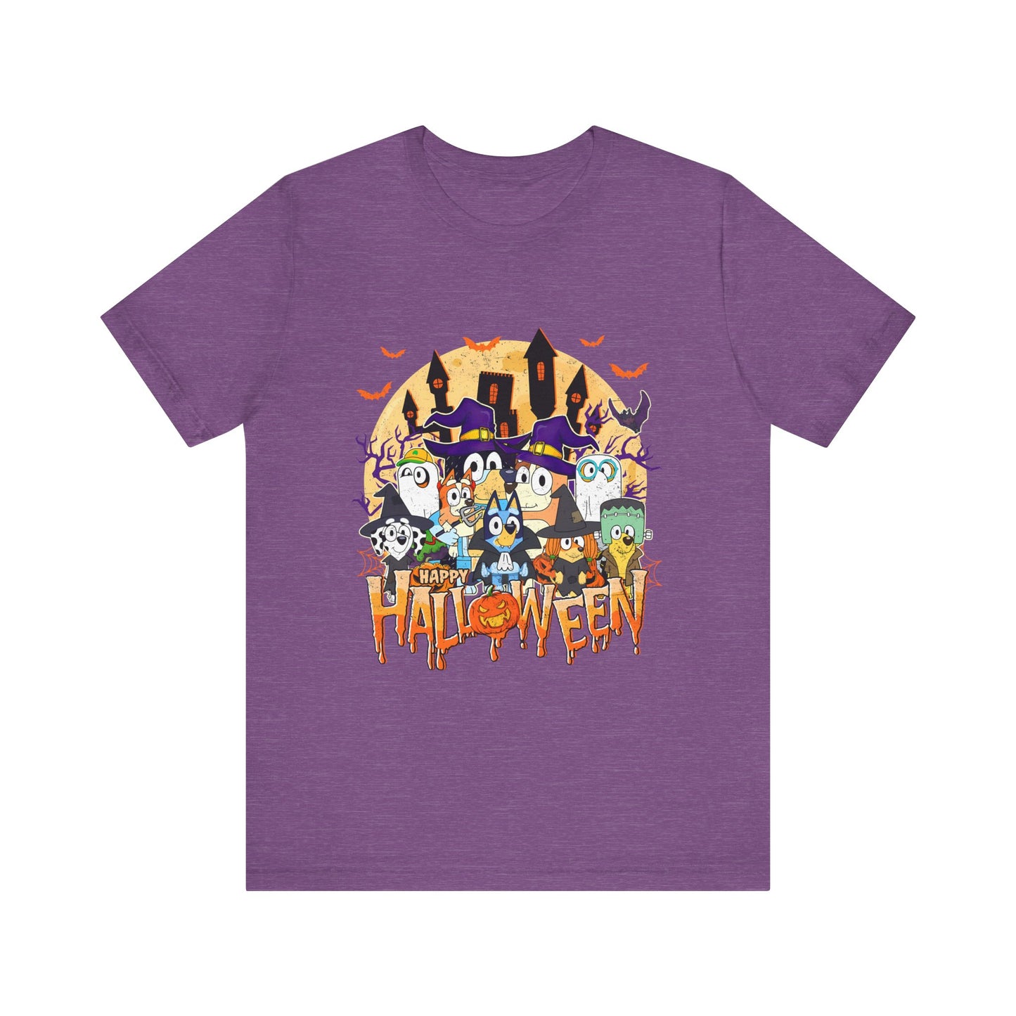 Happy Halloween Jersey Short Sleeve Tee