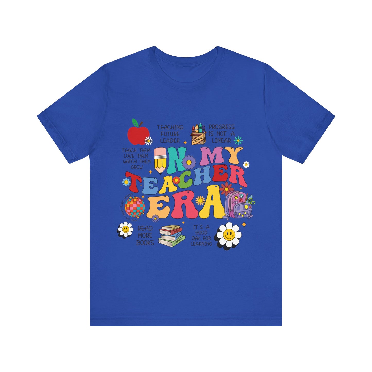 In My Teacher Era Jersey Short Sleeve Tee