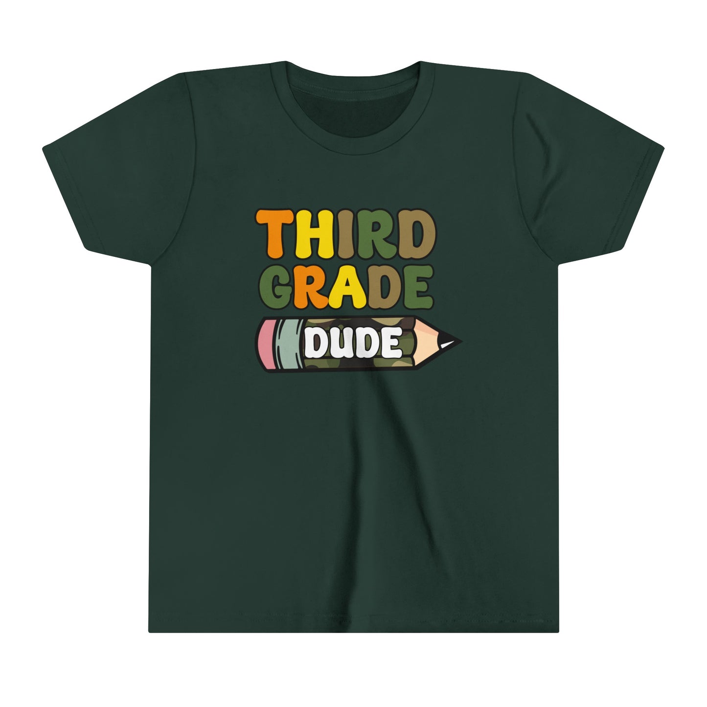 Third Grade Dude Youth Short Sleeve Tee