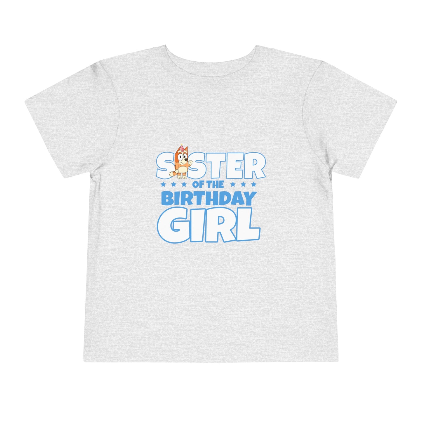 Sister of the Birthday Girl Toddler Short Sleeve Tee