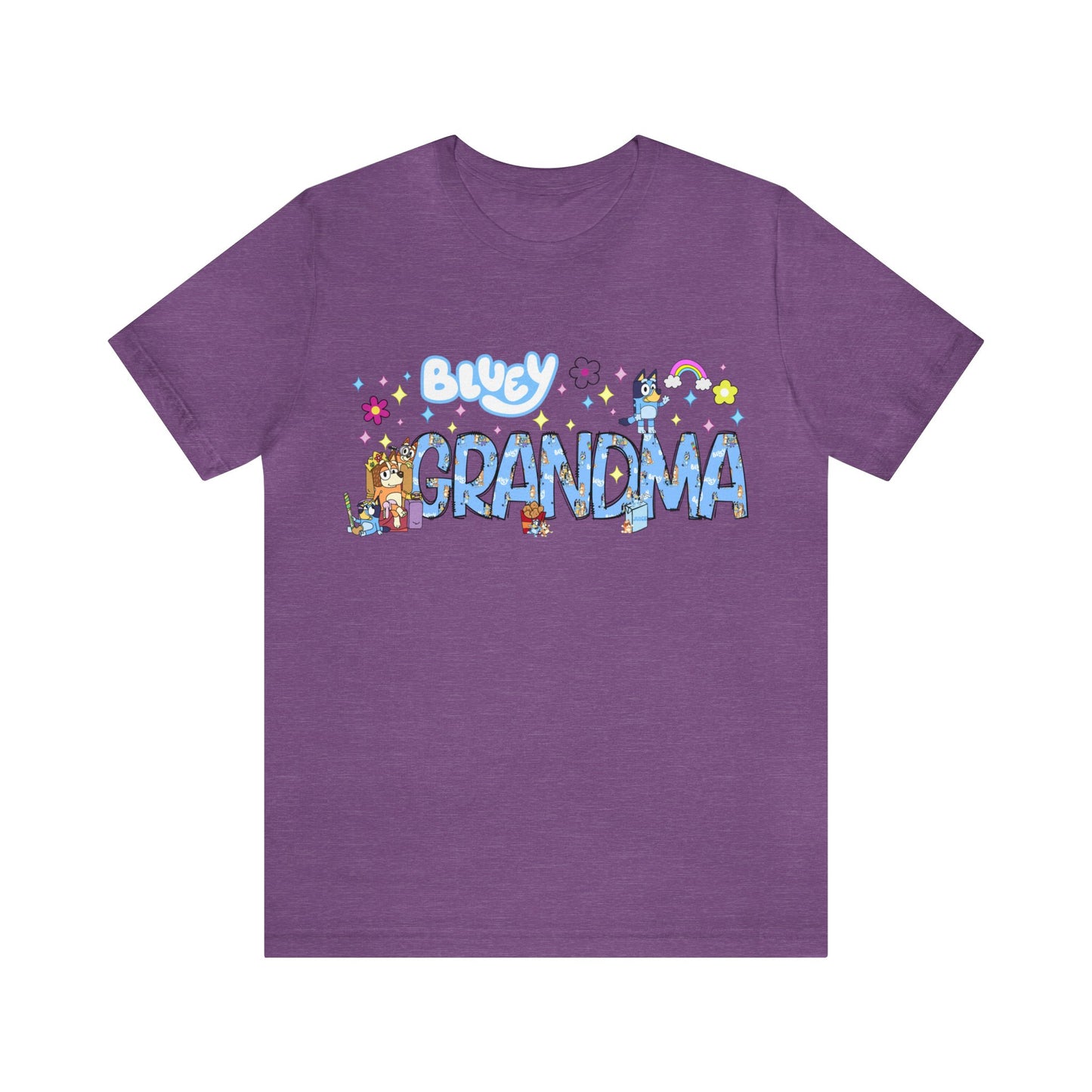 Bluey - Grandma Daily Affirmations Short Sleeve Tshirt
