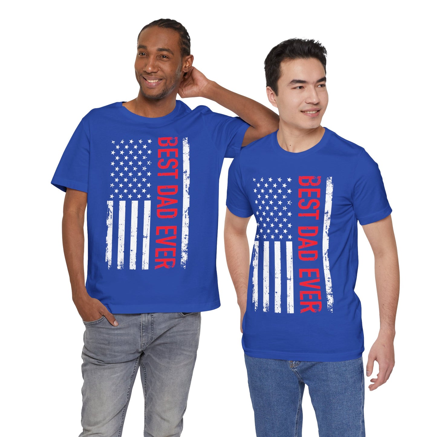 Best Dad Ever Jersey Short Sleeve Tee