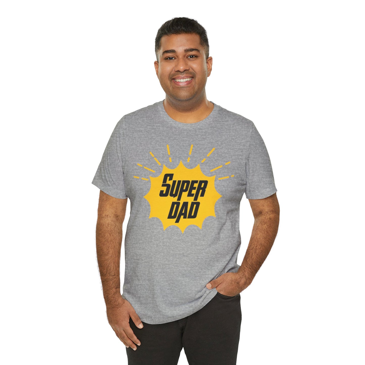 Super Dad Jersey Short Sleeve Tee