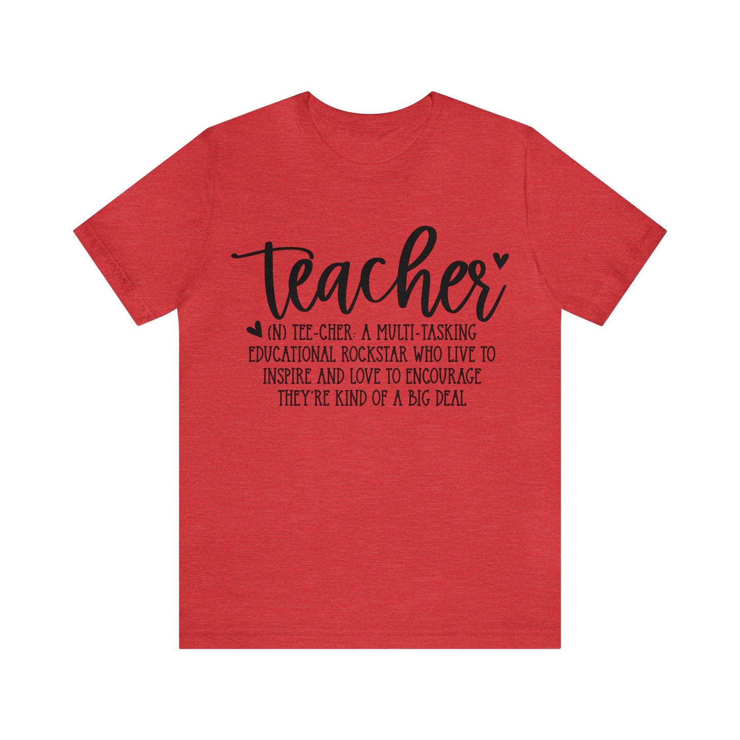Teacher definition Short sleeve Tshirt