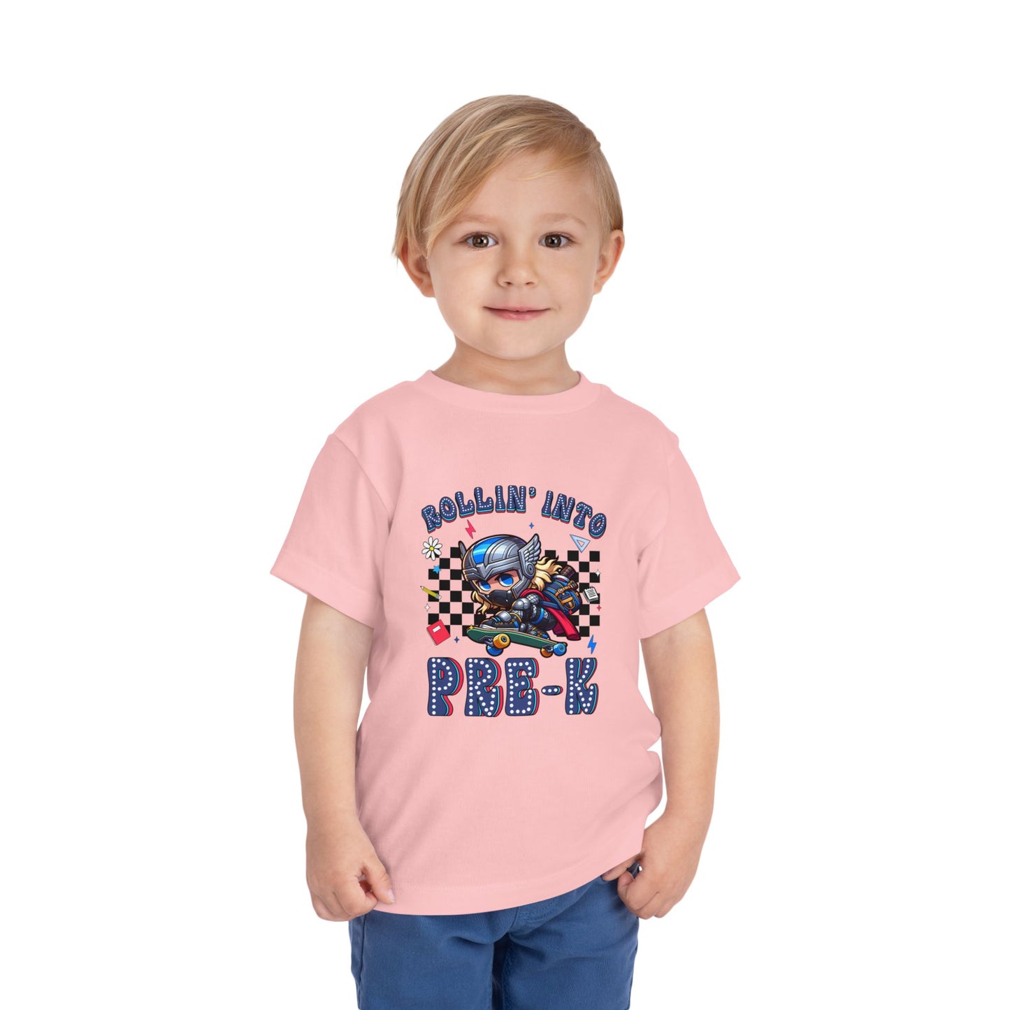 THOR - Rollin' Into Pre-K Toddler Short Sleeve Tee