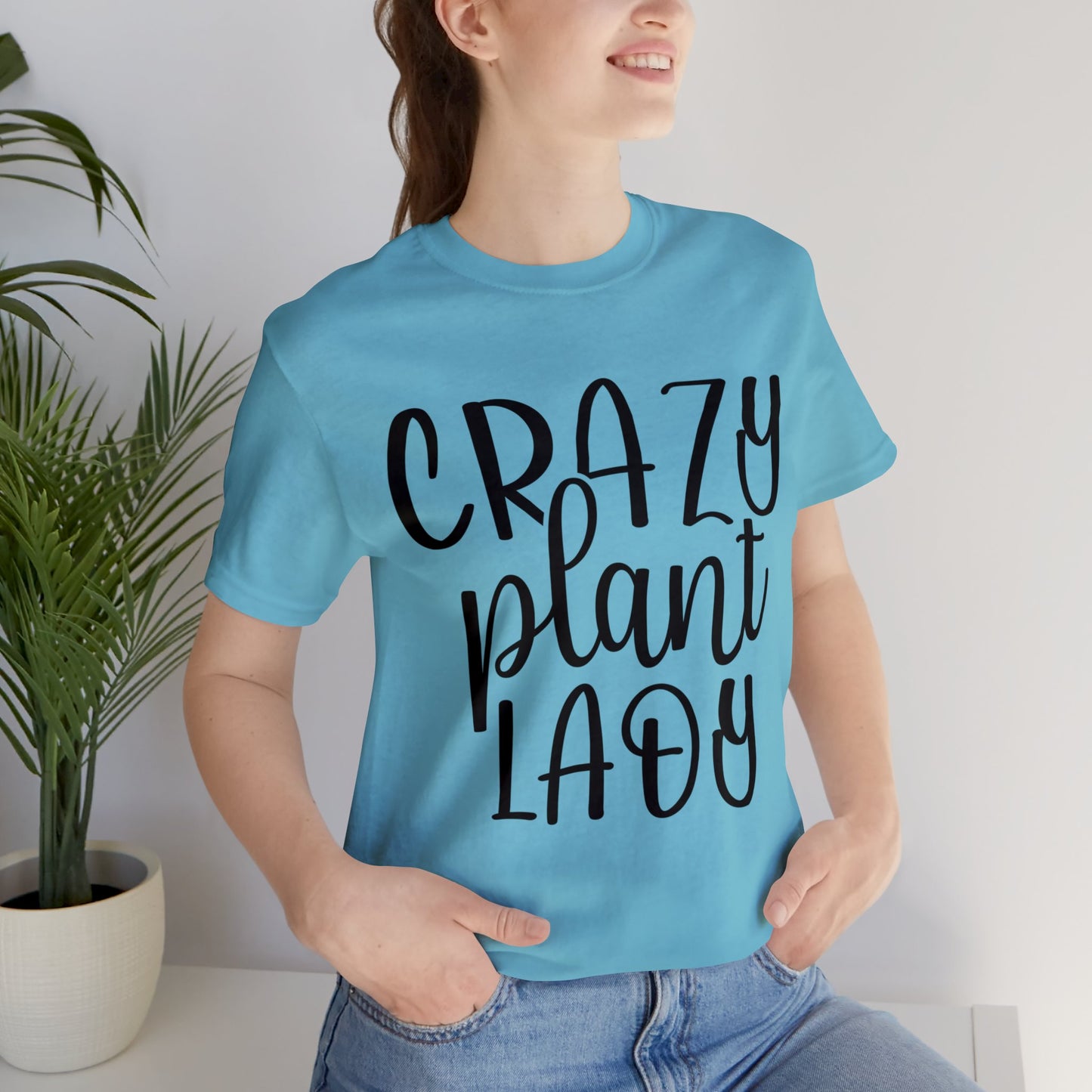 Crazy Plant Lady Short Sleeve Tee
