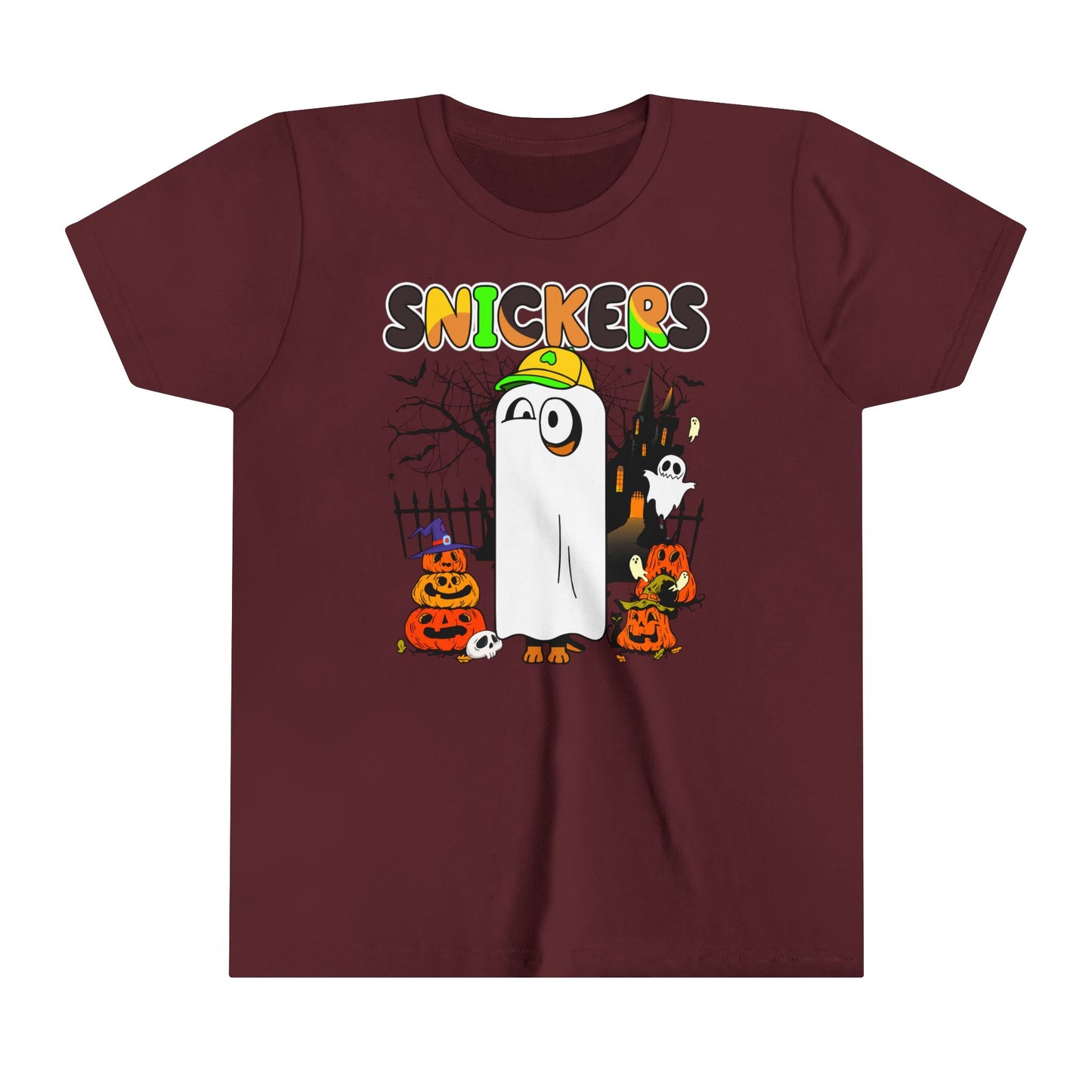 Snickers Ghost Youth Short Sleeve Tee