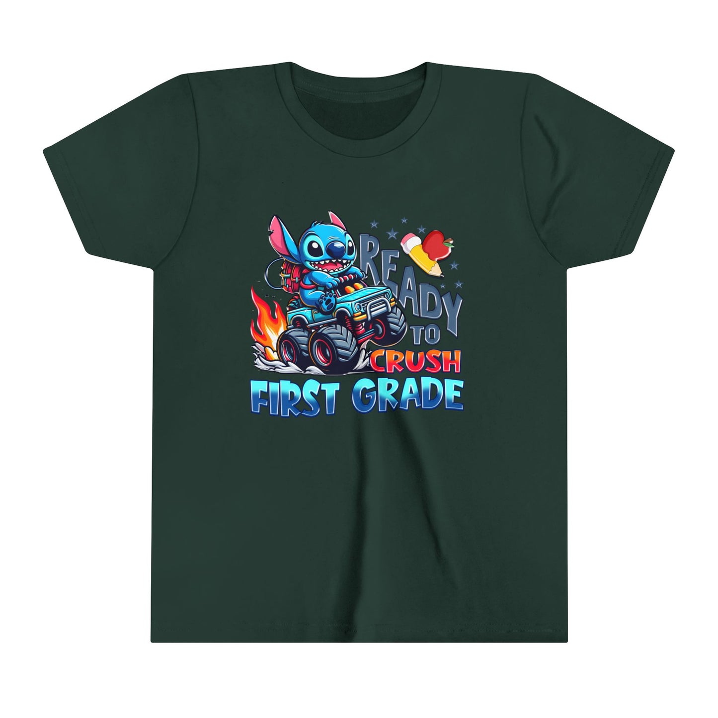 Ready to Crush First Grade Youth Short Sleeve Tee