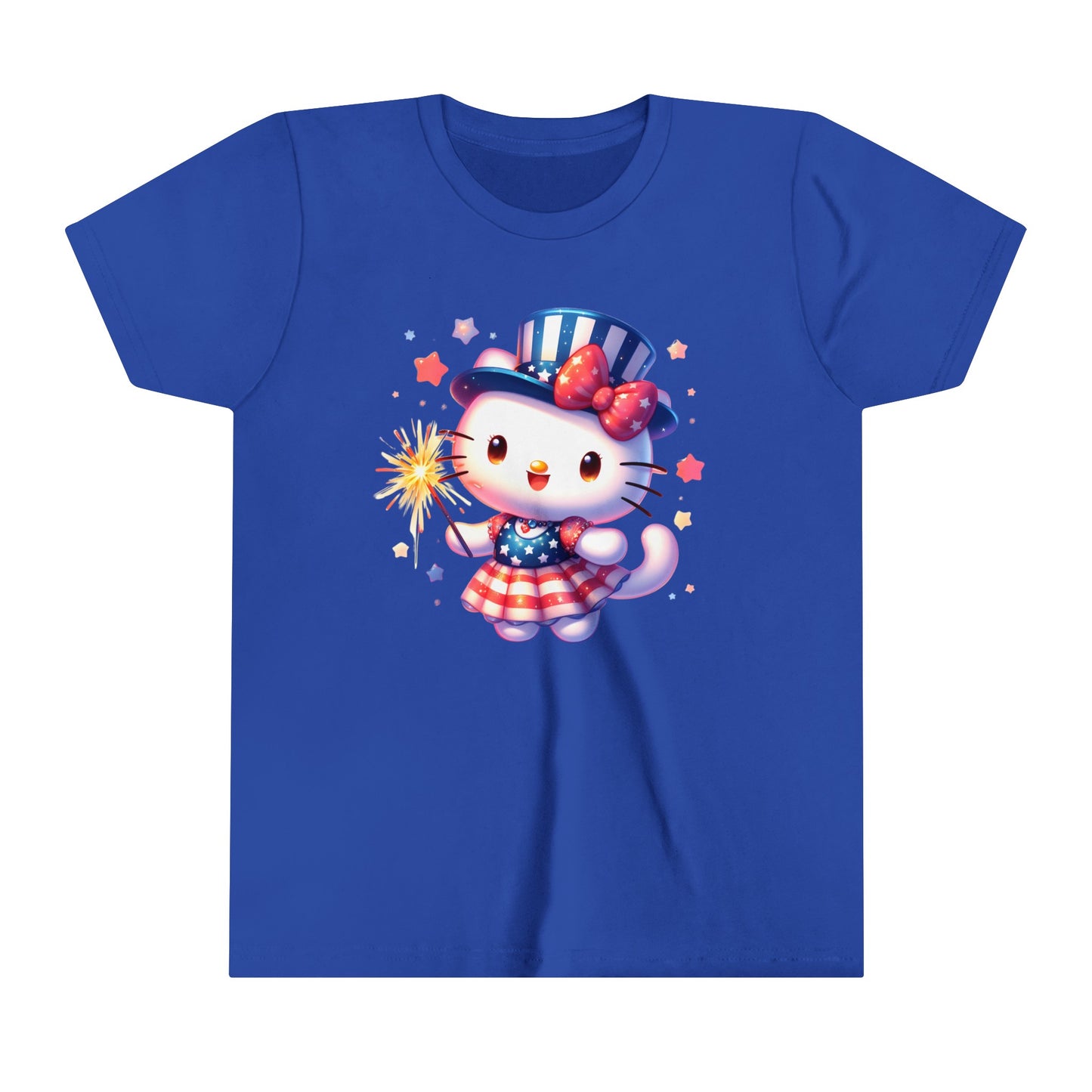 Sparkler Hello Kitty Youth Short Sleeve Tee