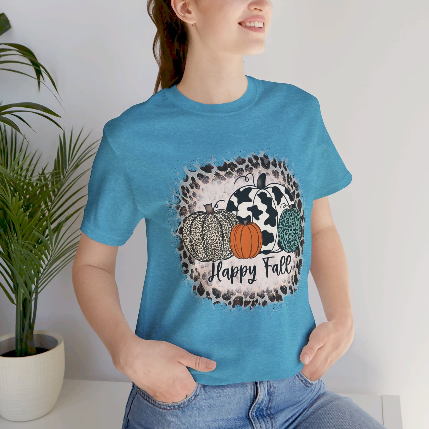 Happy Fall Jersey Short Sleeve Tee