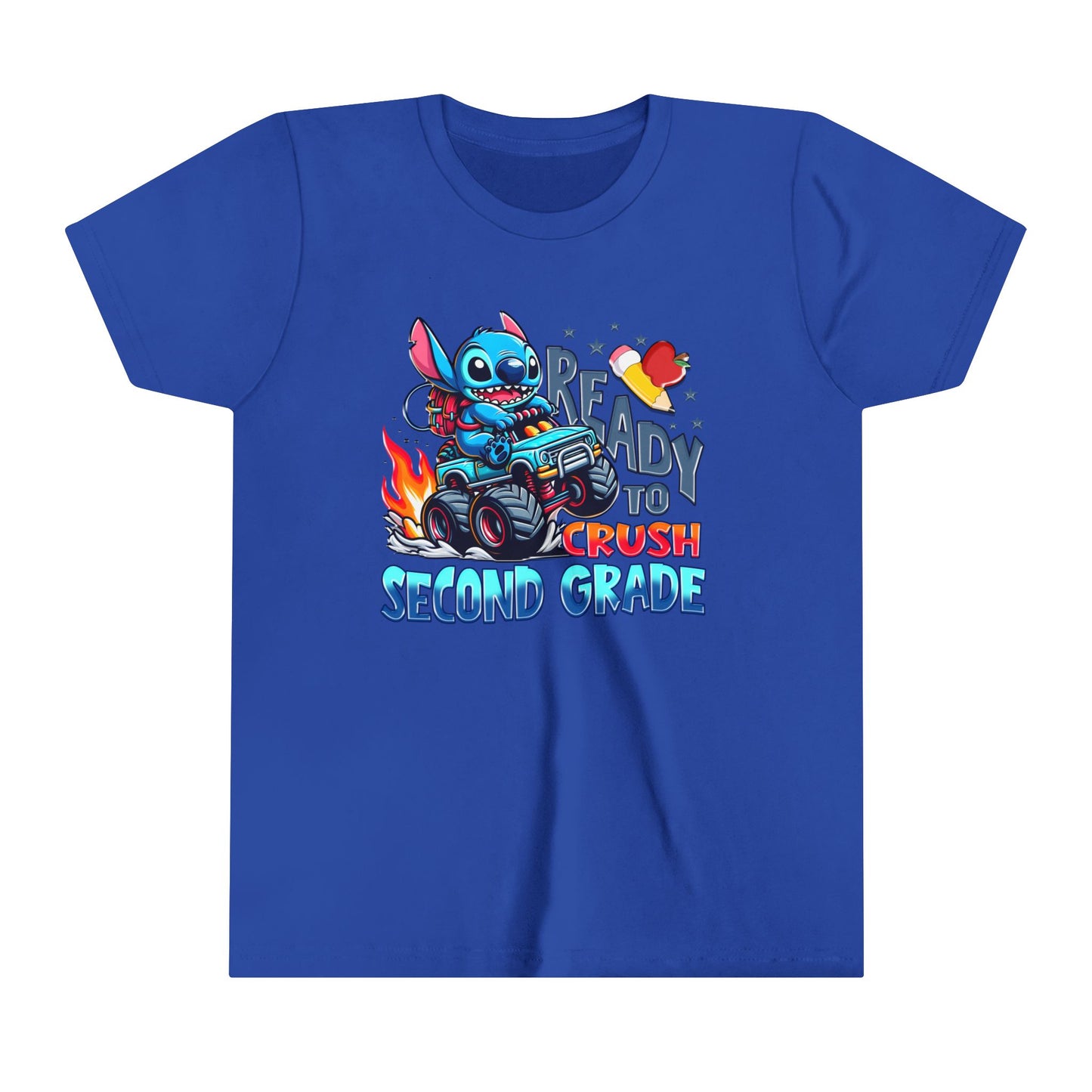 Ready to Crush Second Grade Youth Short Sleeve Tee