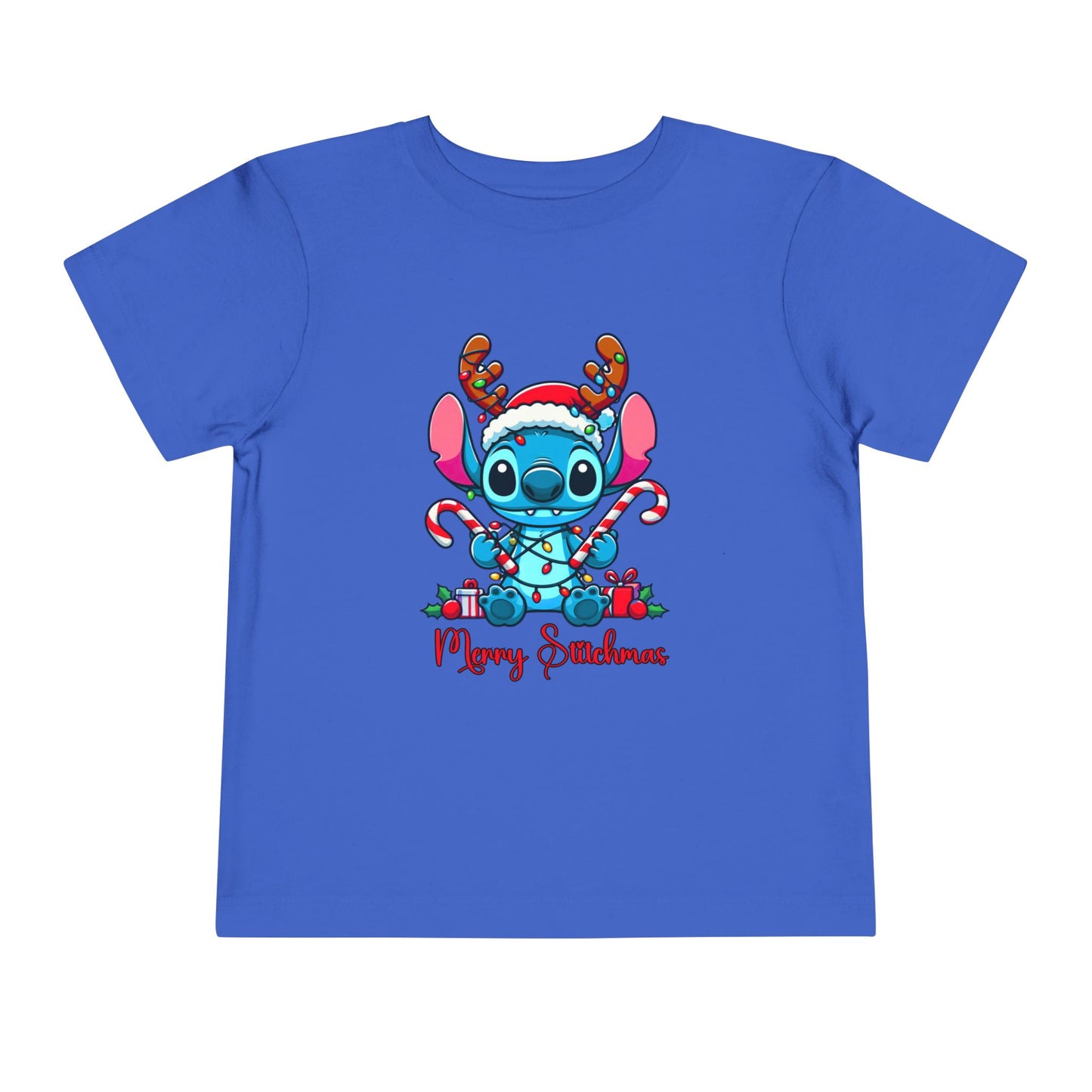 Merry Stitchmas Toddler Short Sleeve Tee