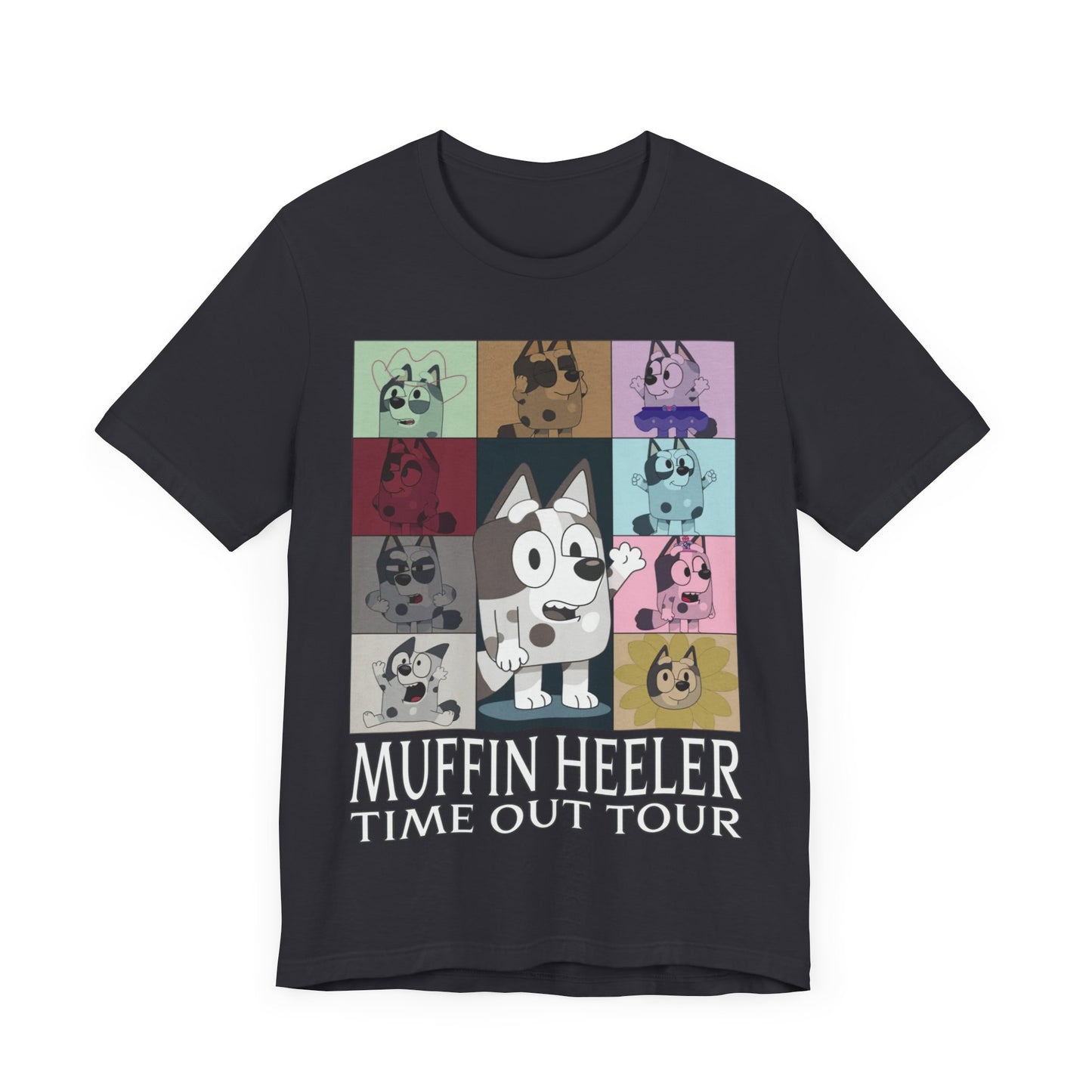 Muffin Heeler Time Out Tour Jersey Short Sleeve Tee