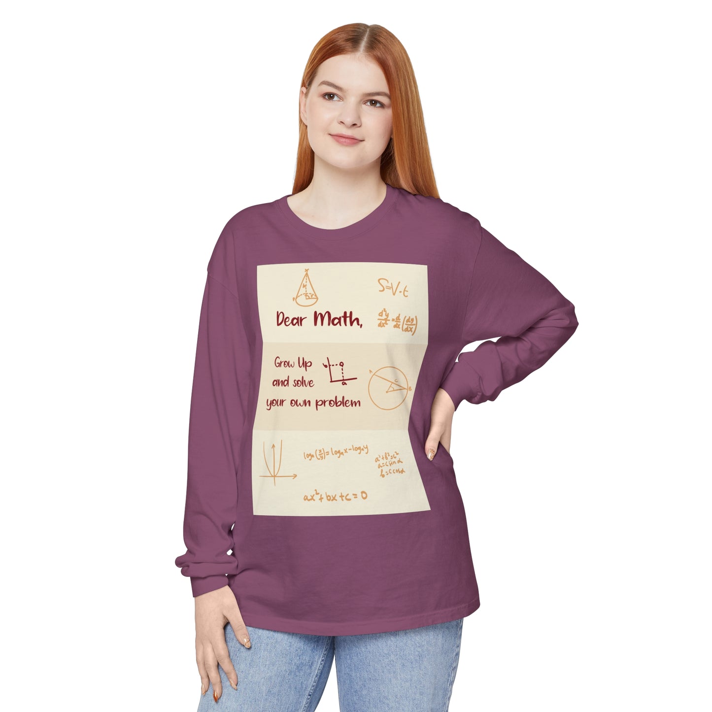 Dear Math Long Sleeve T-Shirt