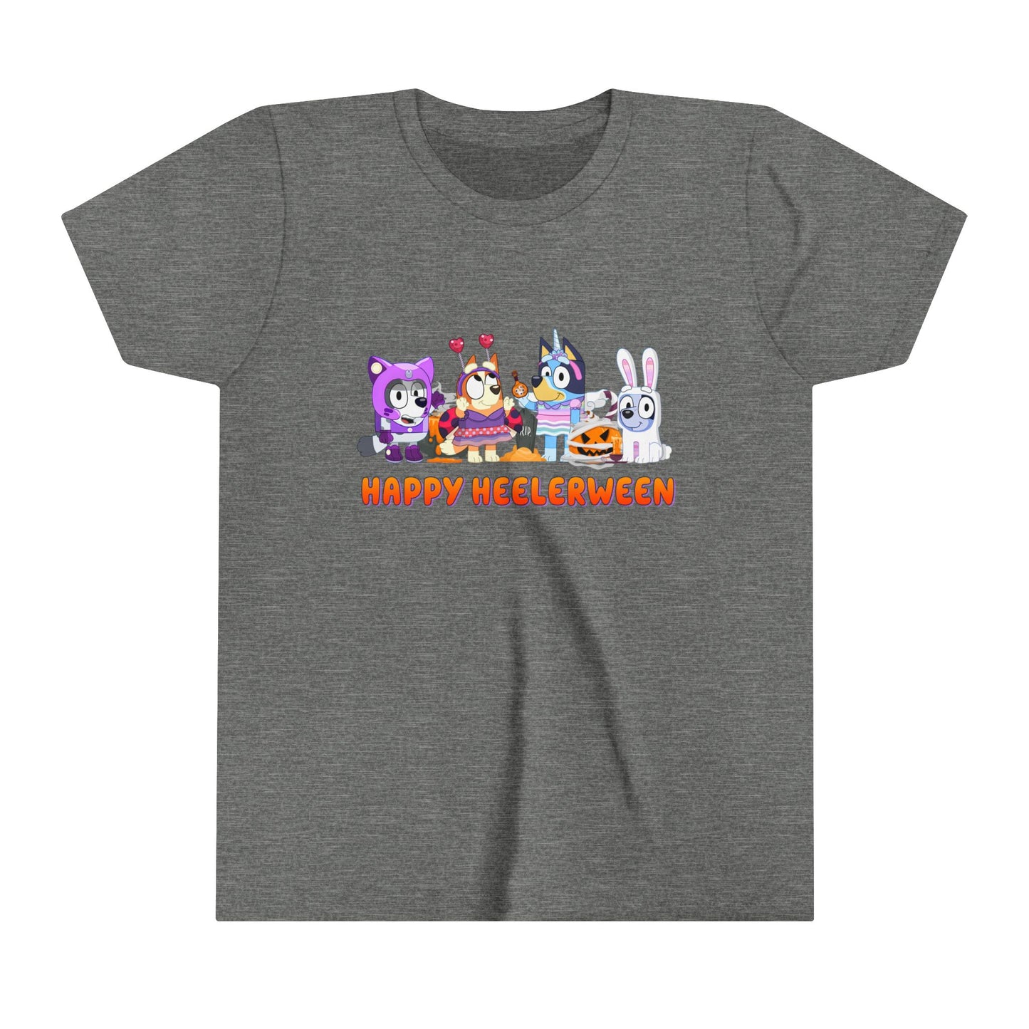 Happy Heelerween Youth Short Sleeve Tee