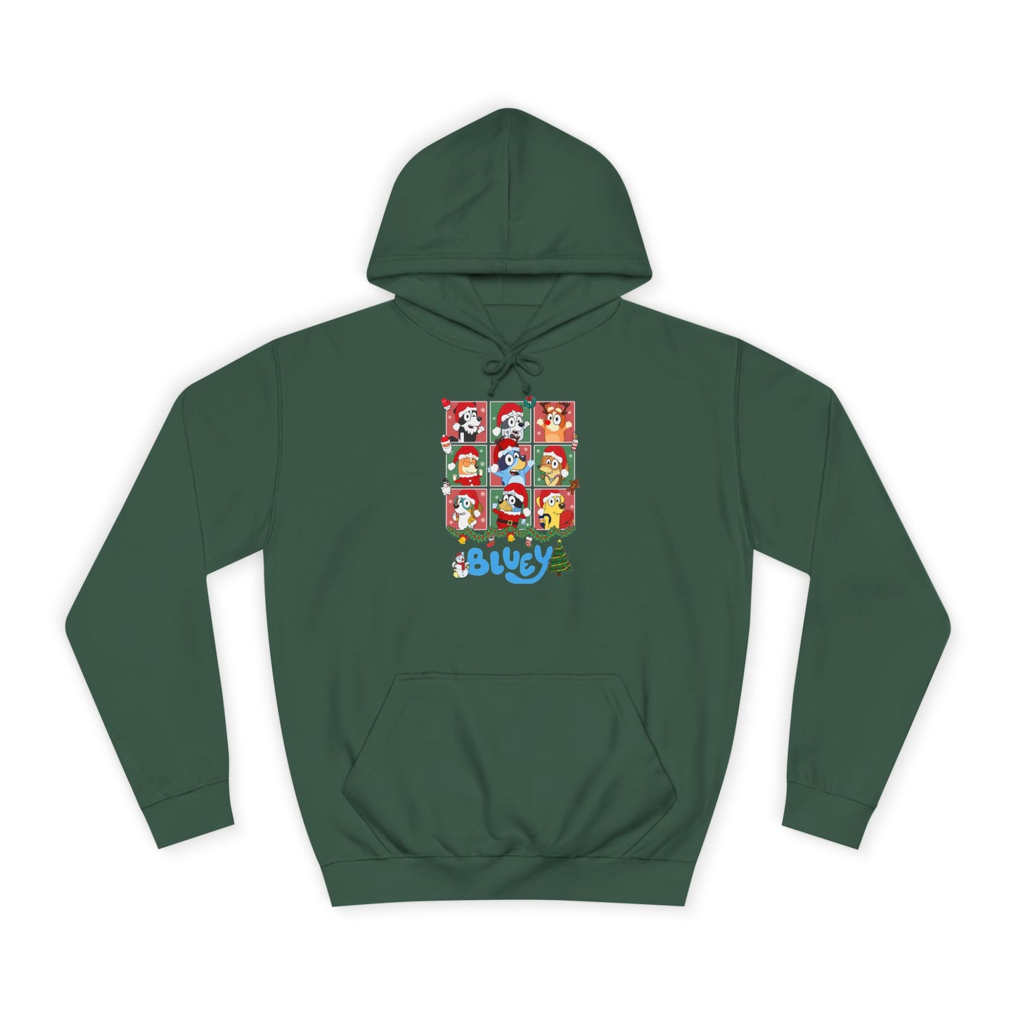 Christmas Polaroids College Hoodie