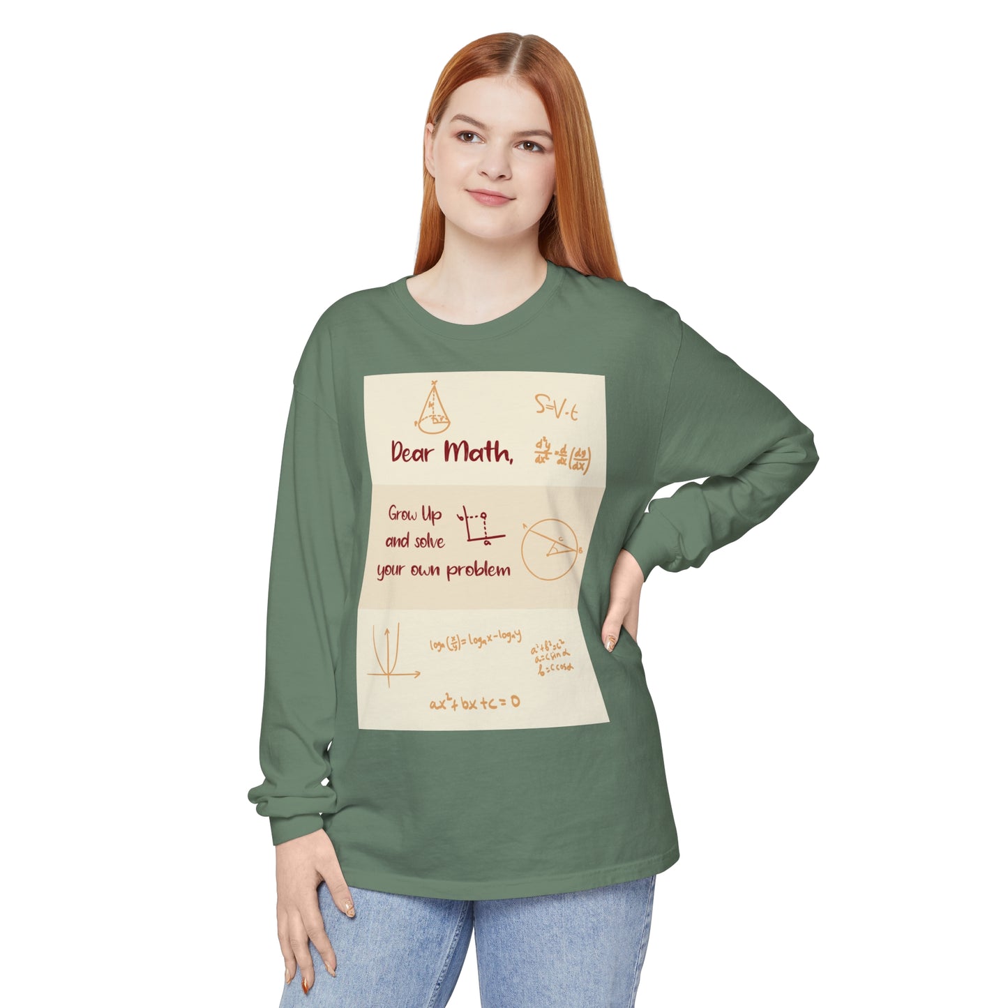 Dear Math Long Sleeve T-Shirt