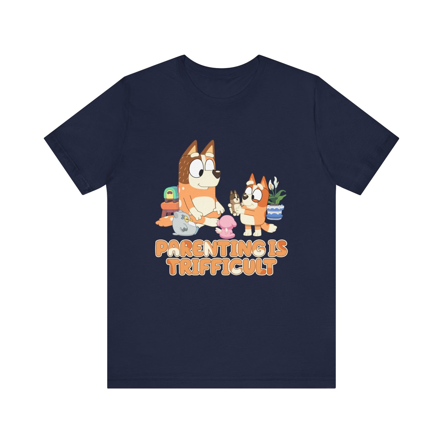 Parenting is Trifficult Short Sleeve Tee