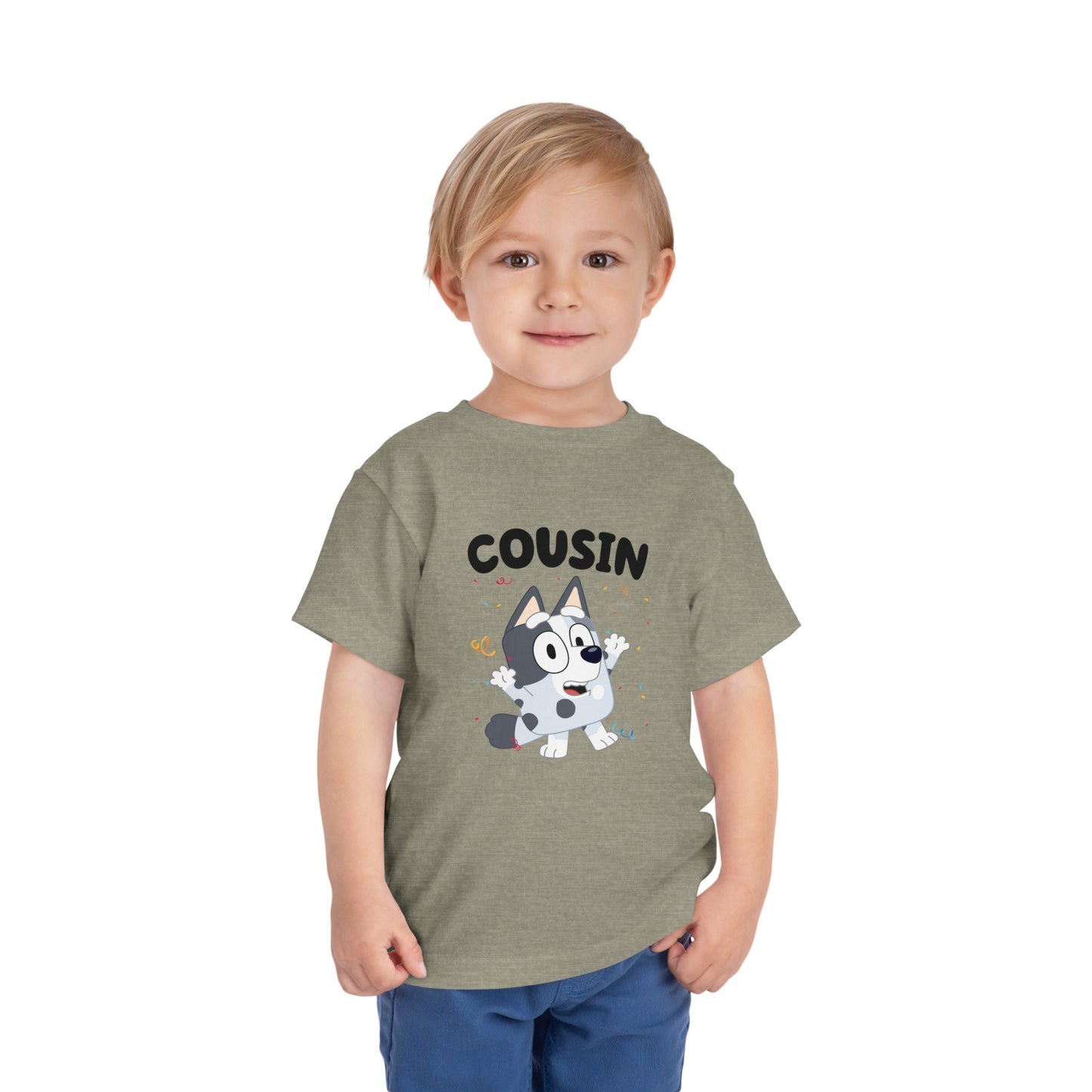 Cousin Birthday Toddler Short Sleeve Tee