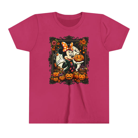 Minnie Mouse Youth Short Sleeve Tee