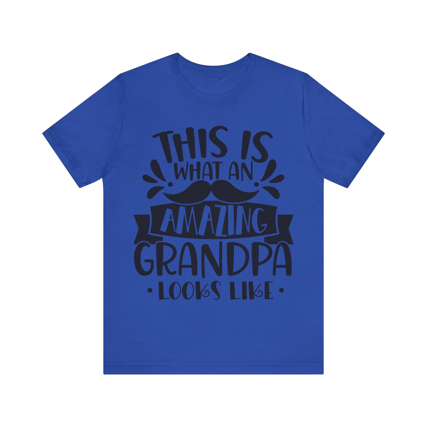 This is What an Amazing Grandpa Looks Like Jersey Short Sleeve Tee