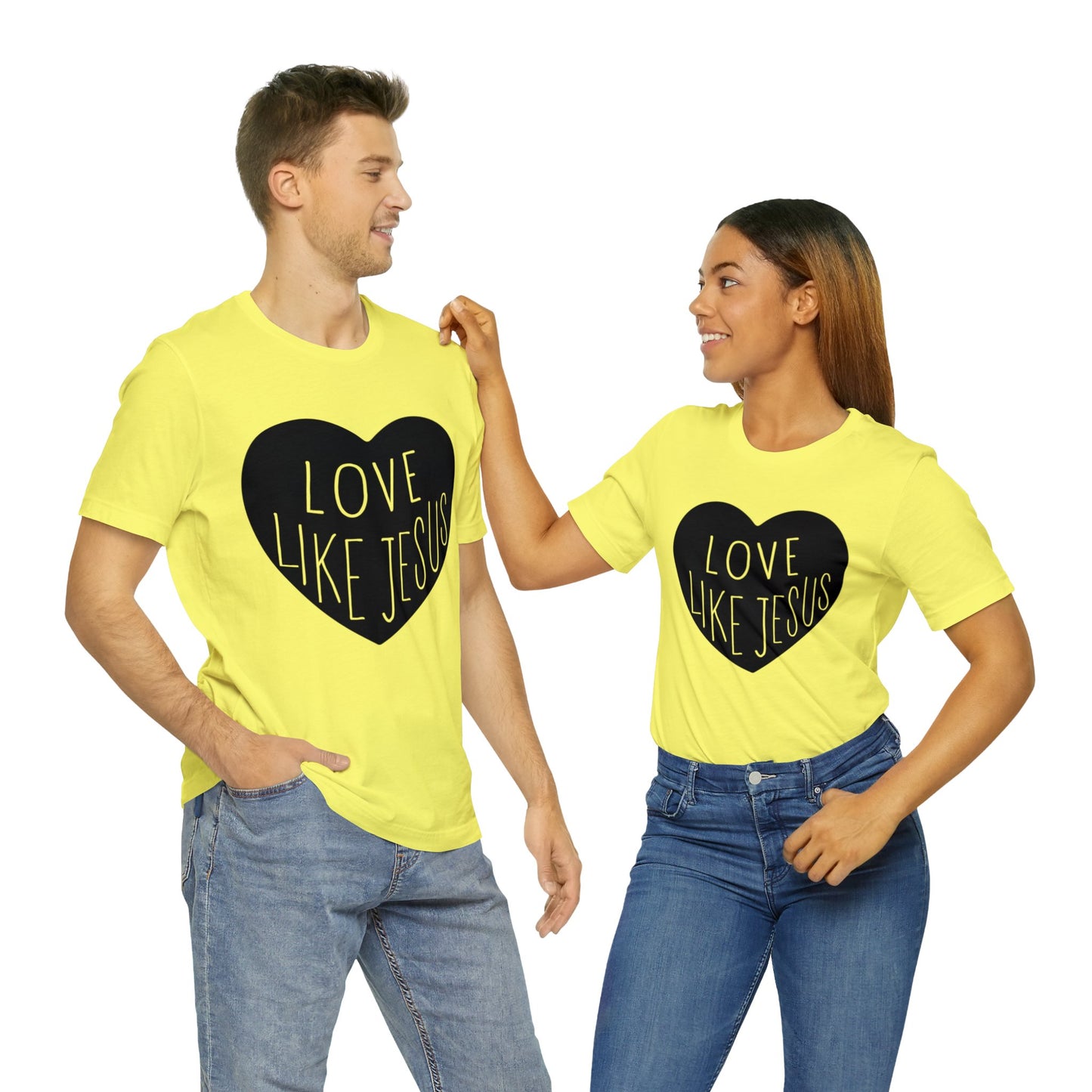 Love like Jesus Short sleeve Tshirt