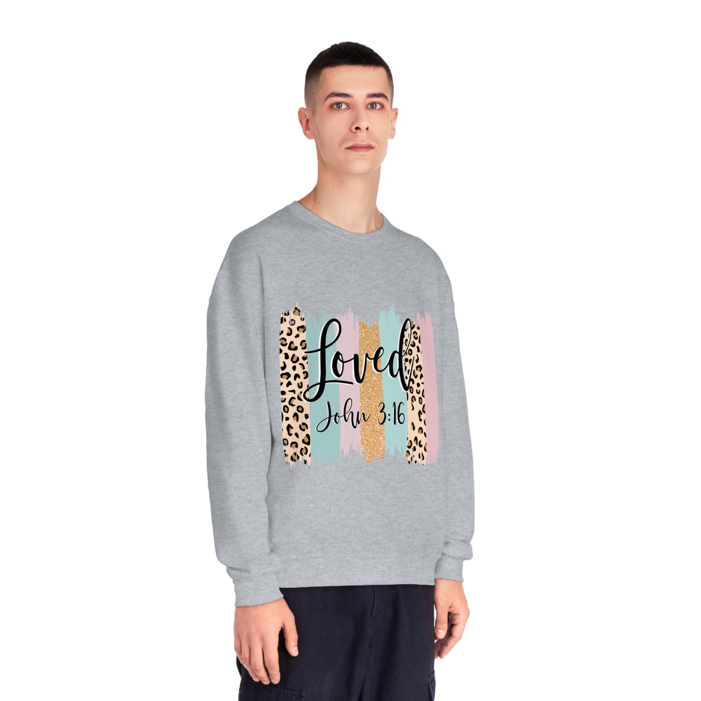 Loved John 3:16 Crewneck Sweatshirt