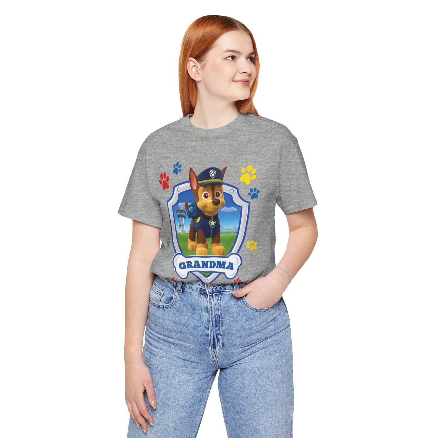 Grandma of the Birthday Boy Jersey Short Sleeve Tee
