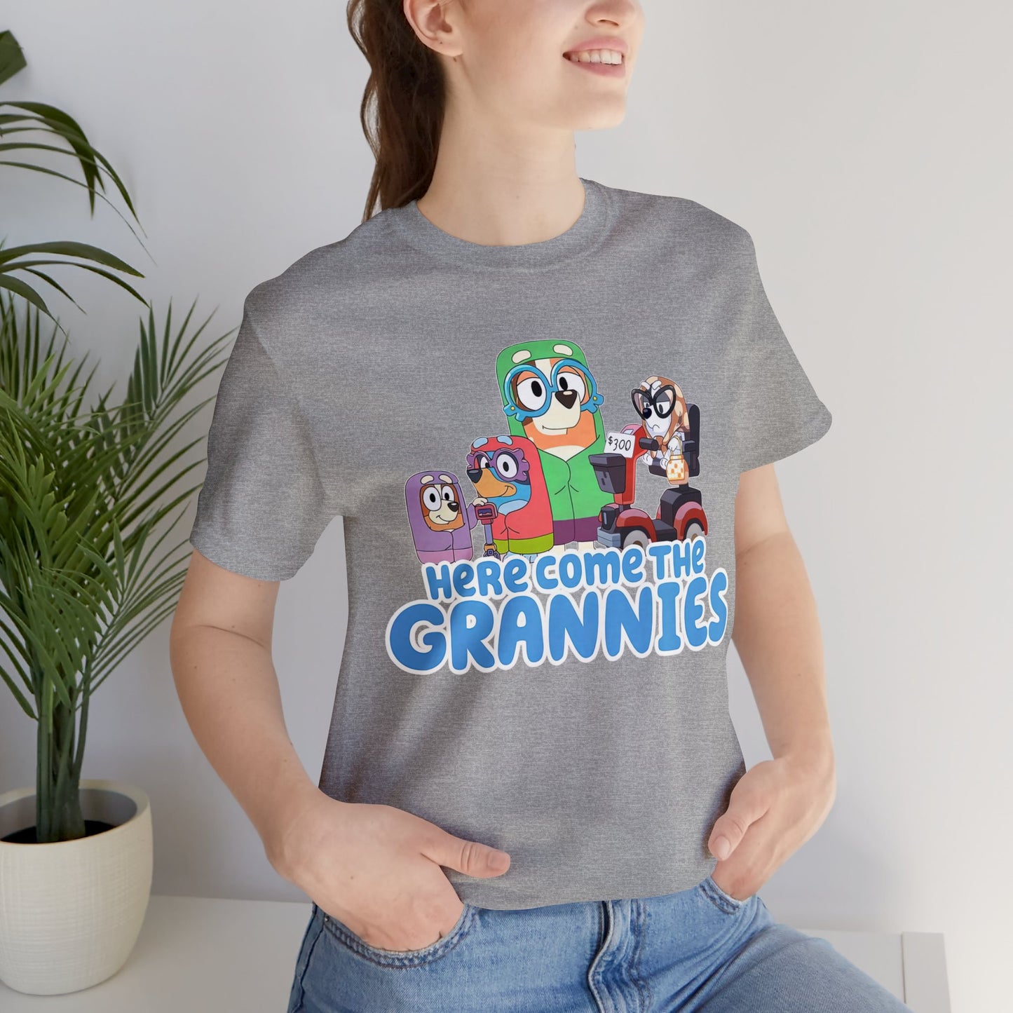 Here Comes the Grannies Short Sleeve Tshirt