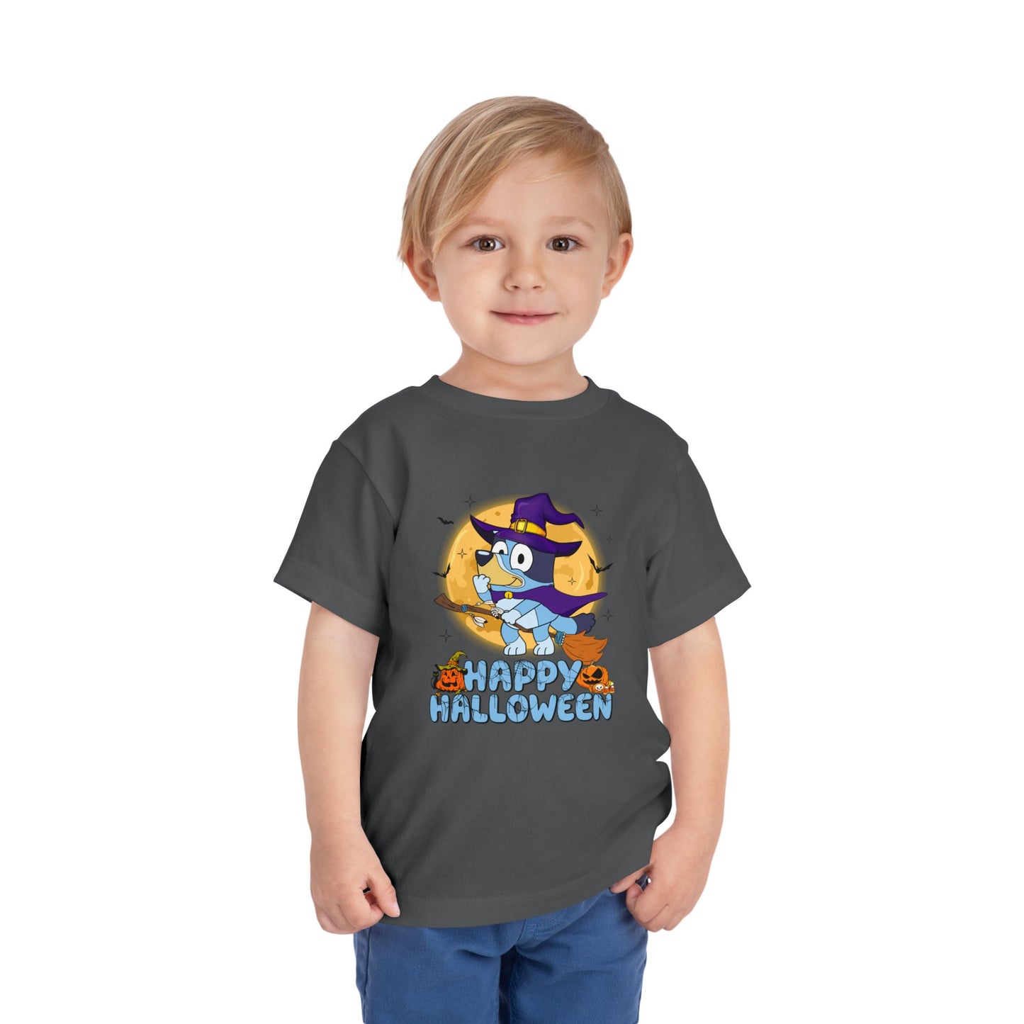 Happy Halloween Toddler Short Sleeve Tee