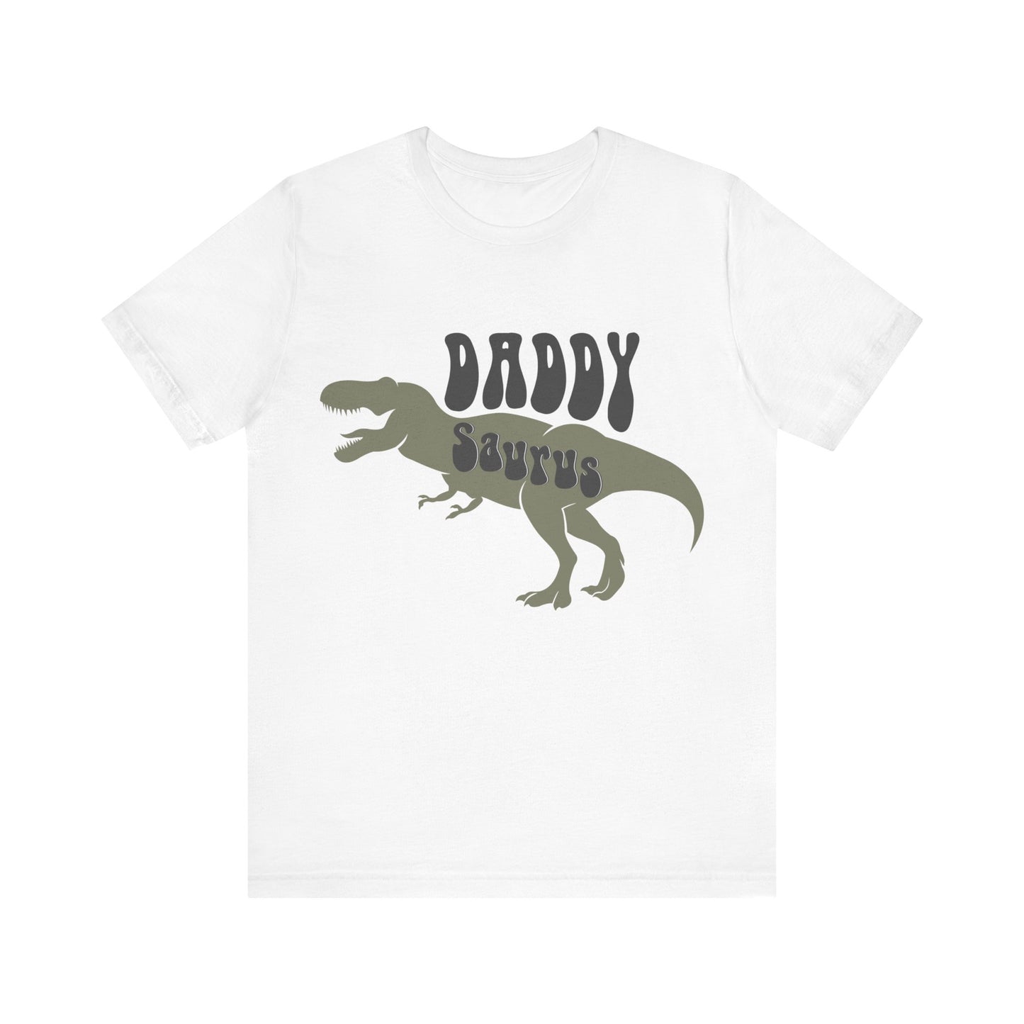 Daddy Saurus Jersey Short Sleeve Tee