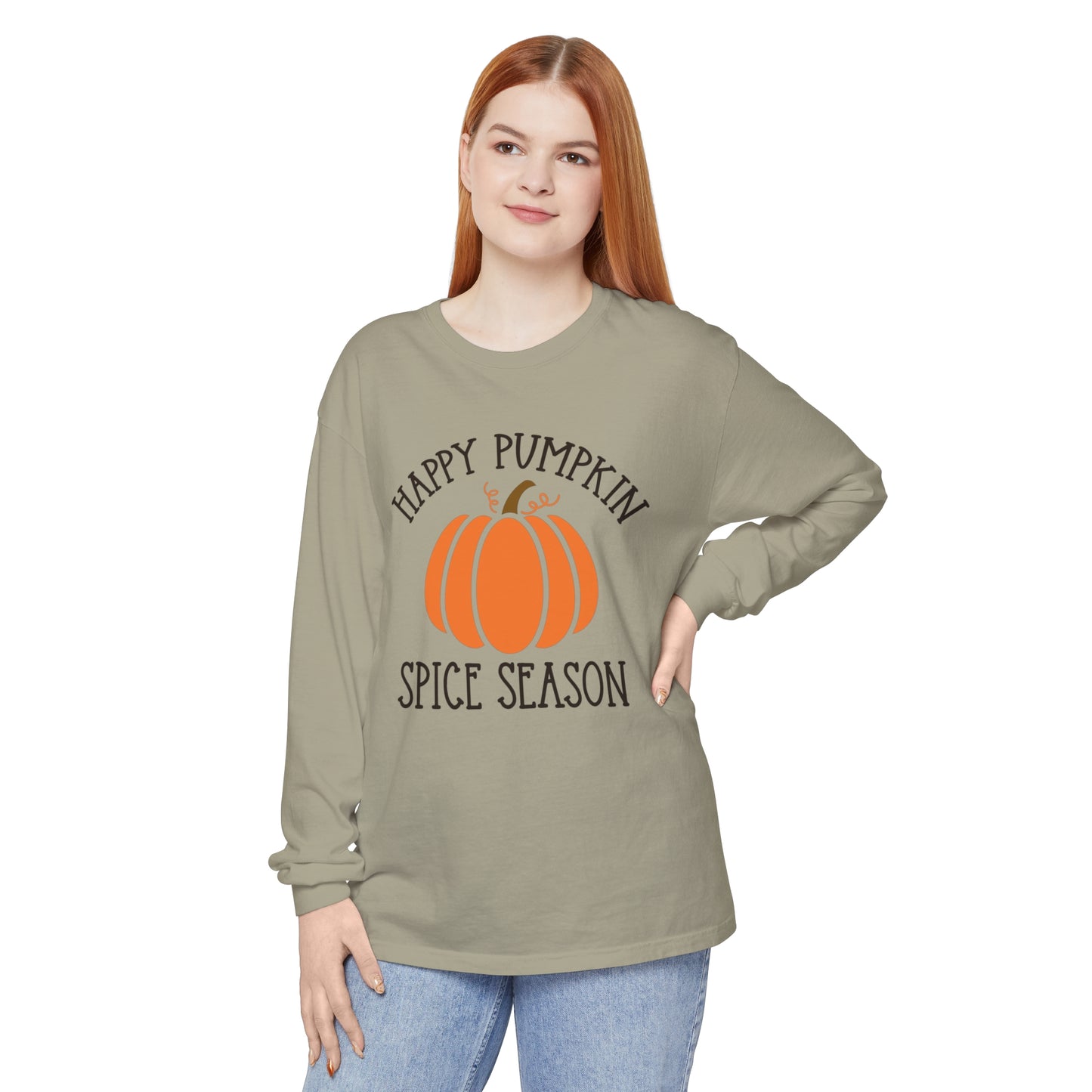 Happy Pumpkin Spice Season Long Sleeve T-Shirt