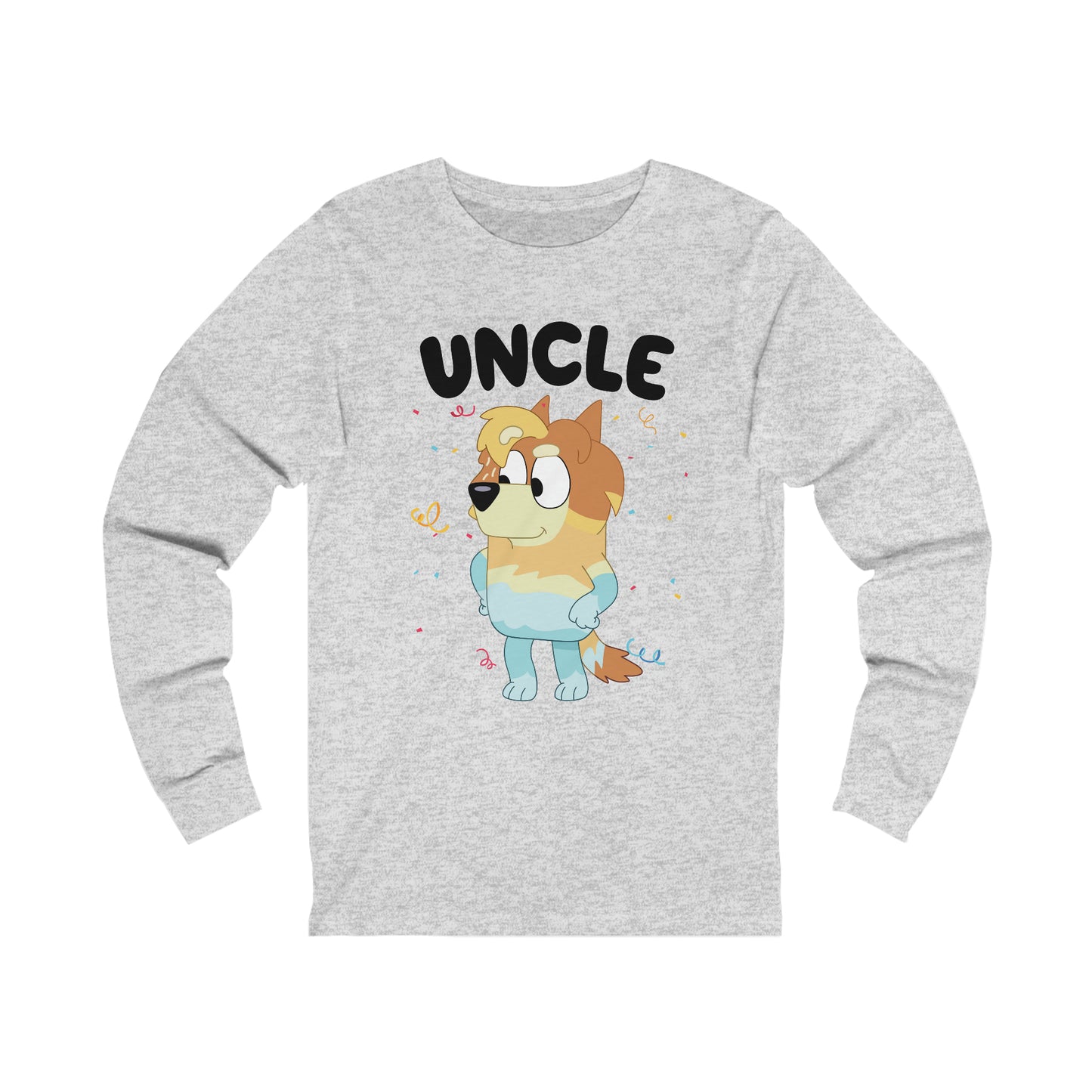 Uncle Bluey Birthday Long sleeve Tshirt