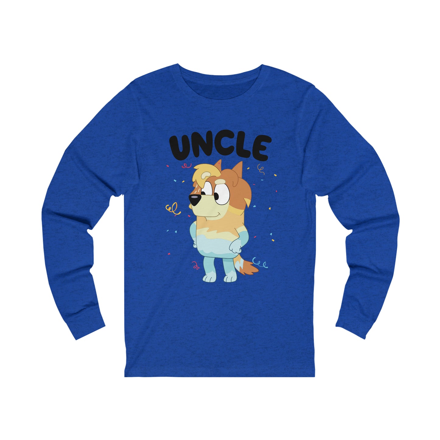 Uncle Bluey Birthday Long sleeve Tshirt