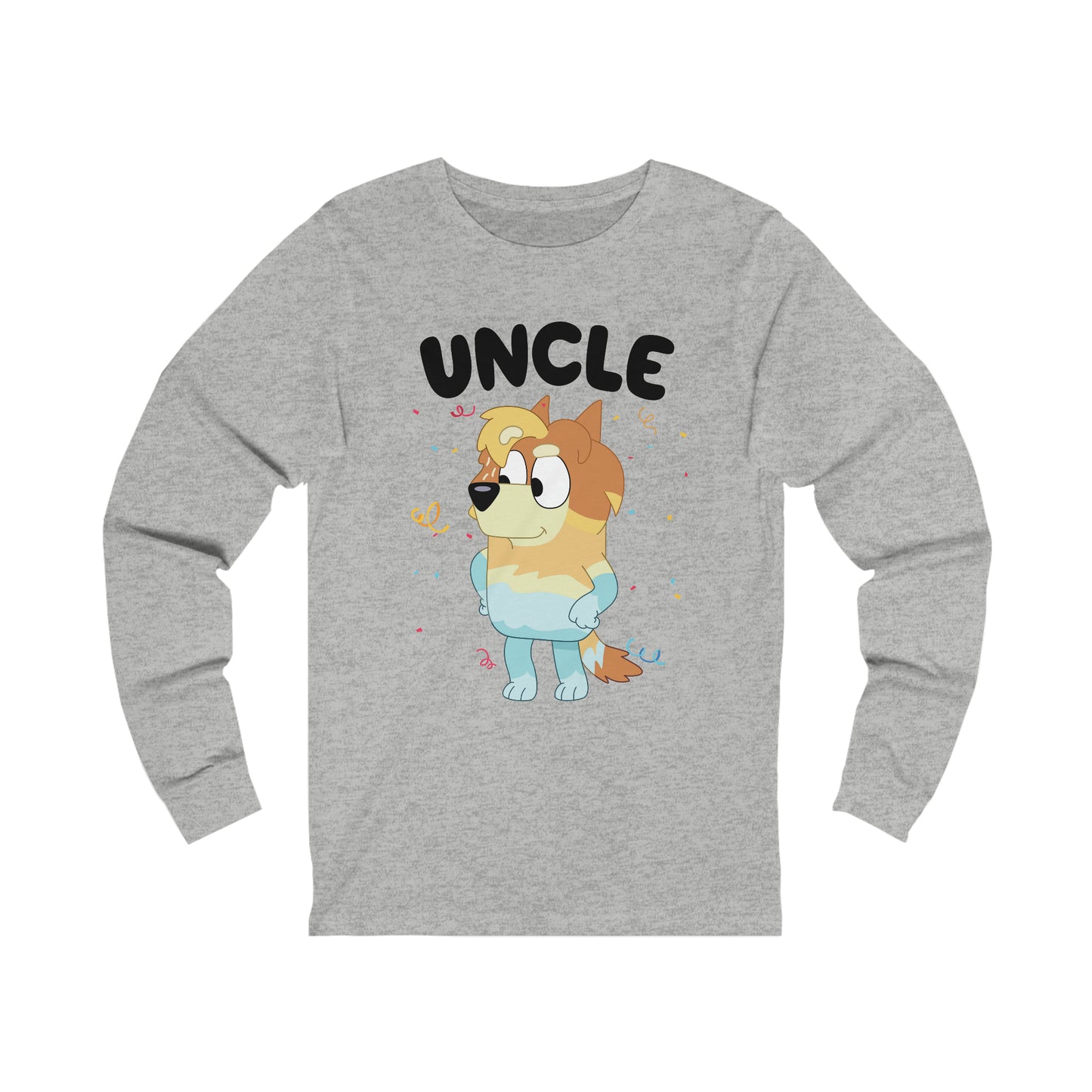 Uncle Bluey Birthday Long sleeve Tshirt