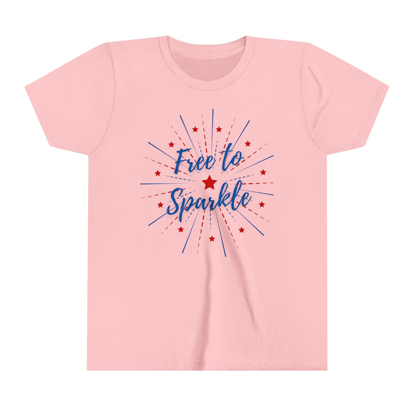 Free to Sparkle Youth Short Sleeve Tee