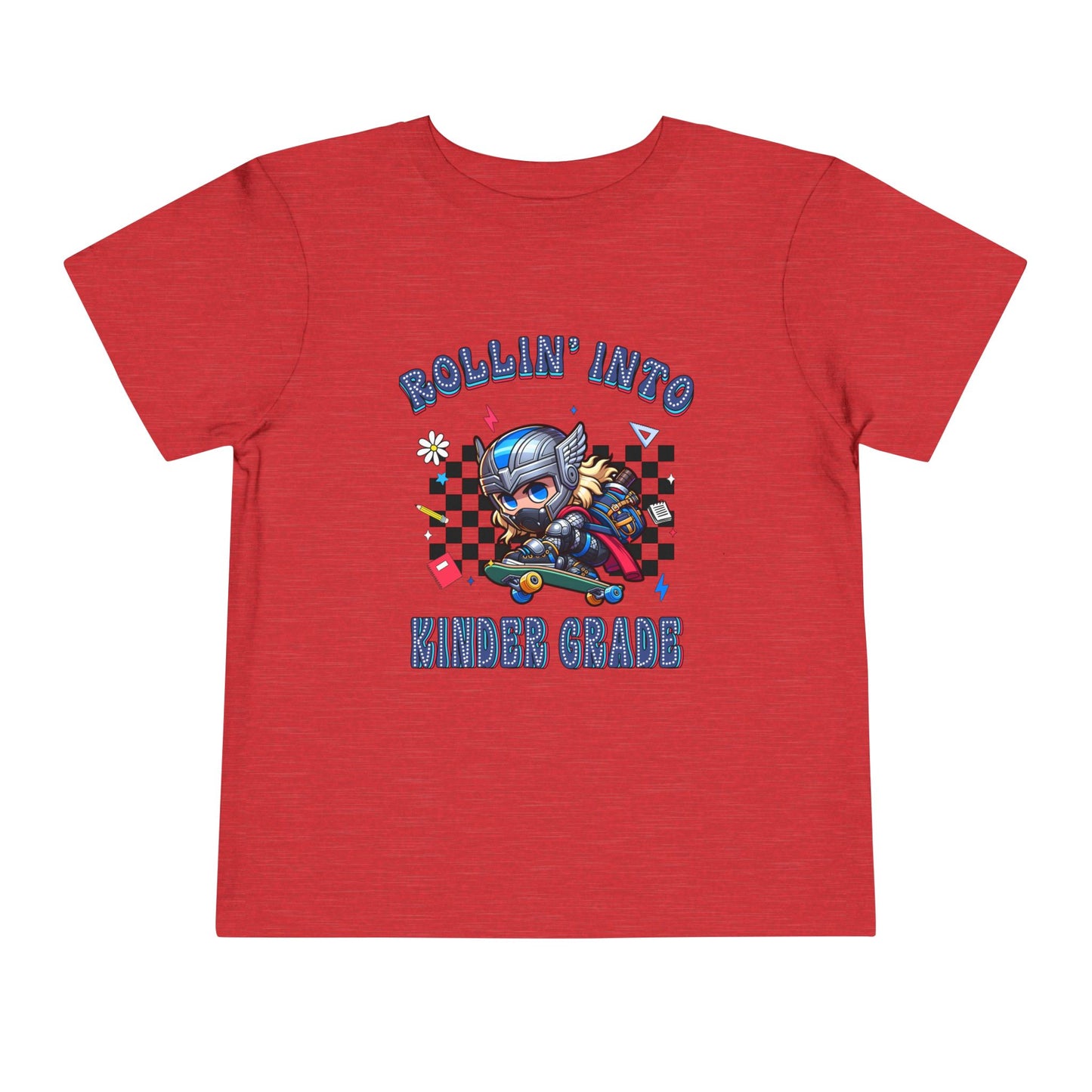 THOR - Rollin' Into Kinder Grade Toddler Short Sleeve Tee