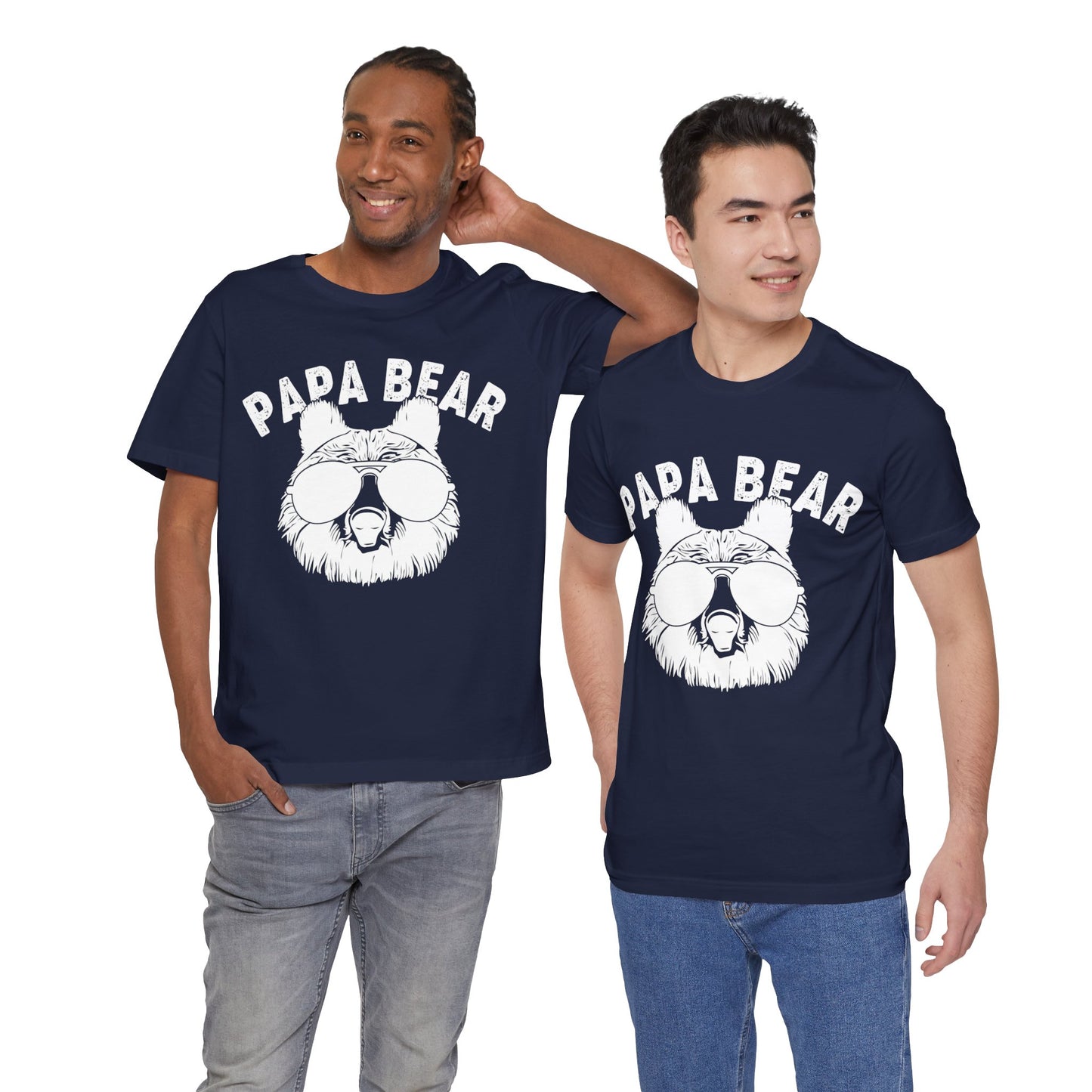 Papa Bear Jersey Short Sleeve Tee