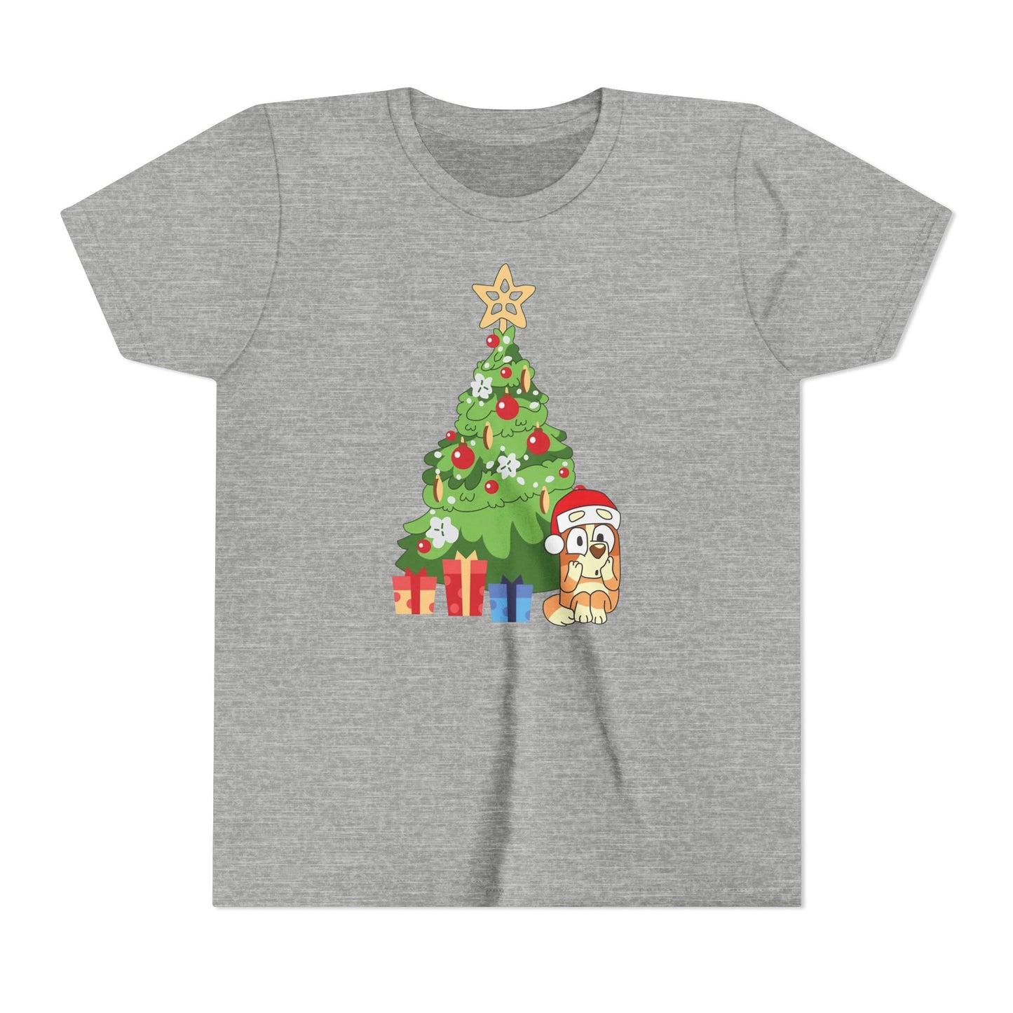 Christmas Tree Bingo Youth Short Sleeve Tee