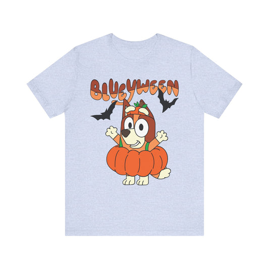 Blueyween "Bingo" (front and back) Jersey Short Sleeve Tee