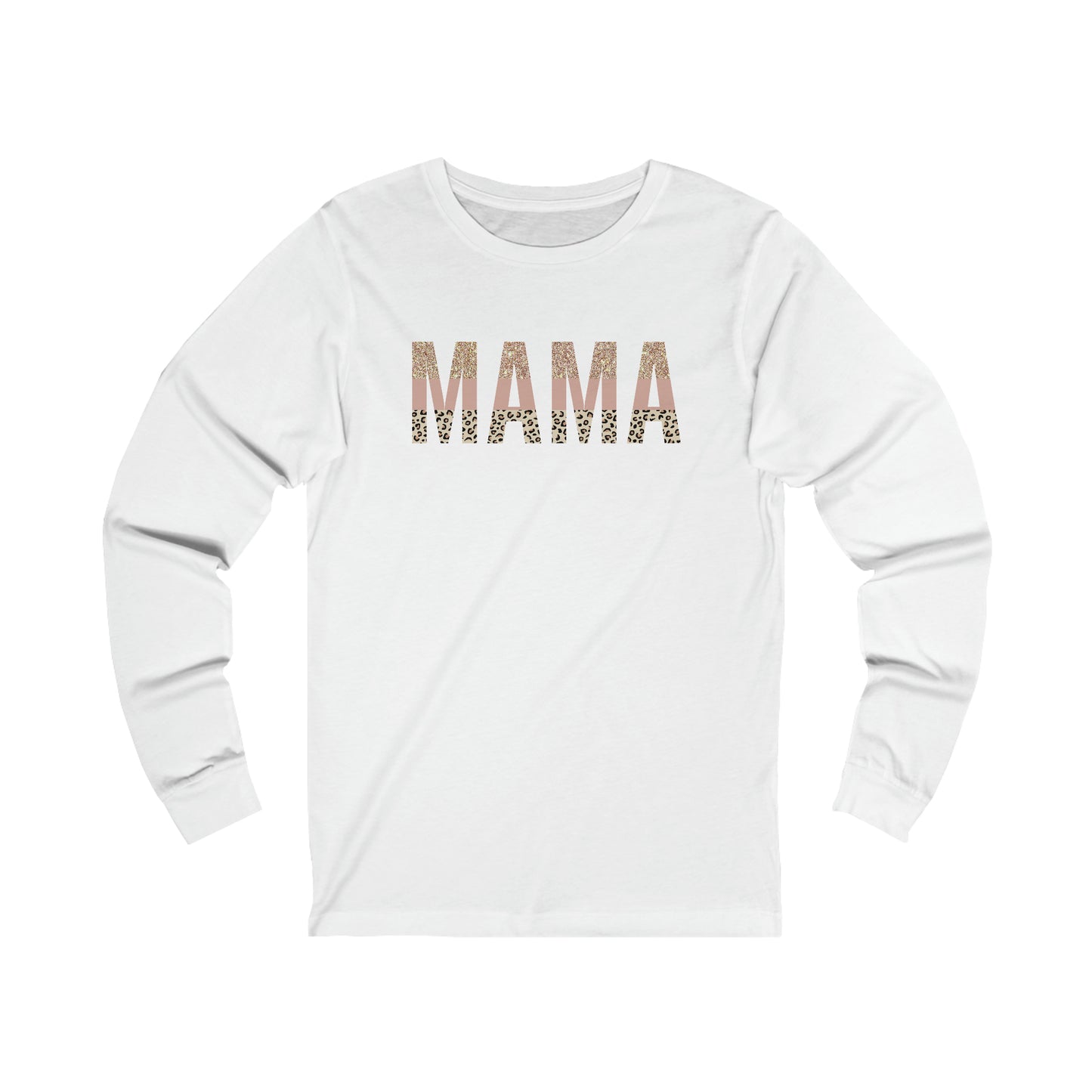 MAMA Leopard print long sleeve tshirt