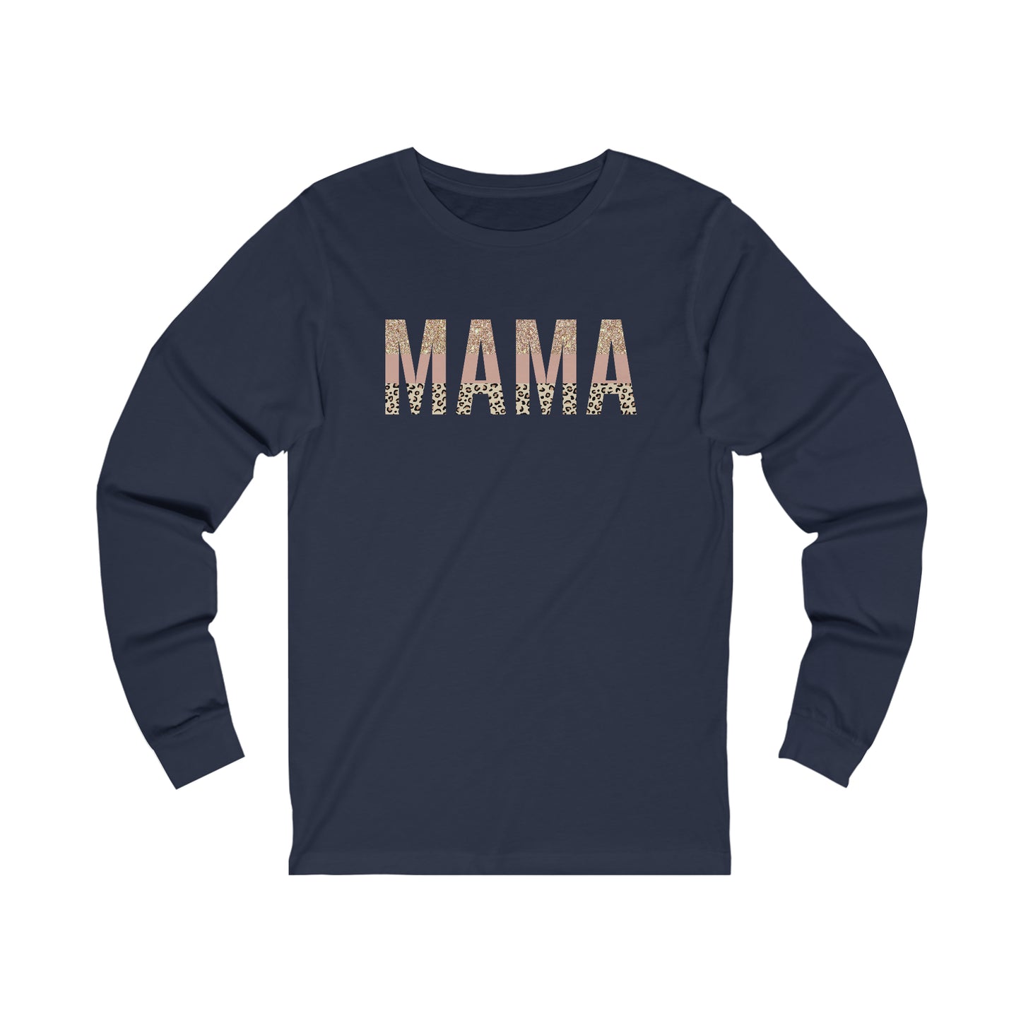MAMA Leopard print long sleeve tshirt