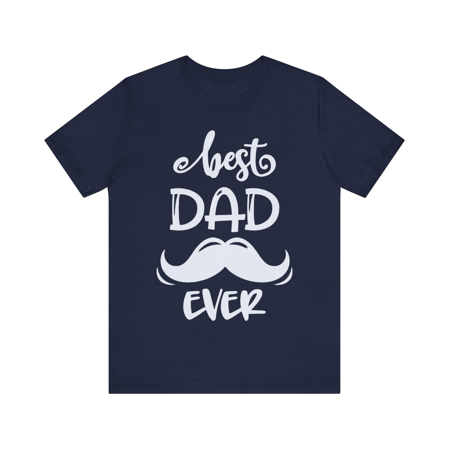 Best Dad Ever Jersey Short Sleeve Tee