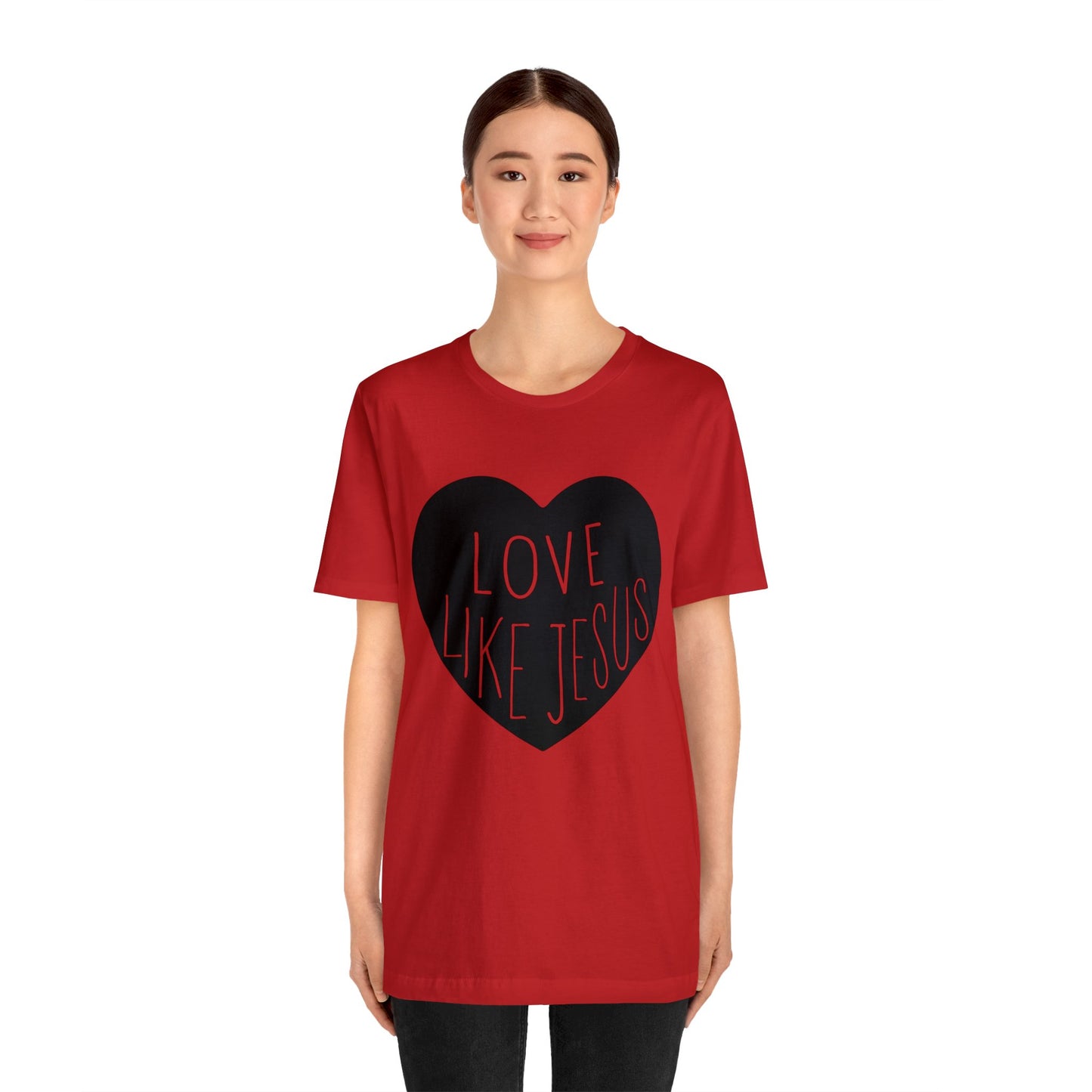 Love like Jesus Short sleeve Tshirt