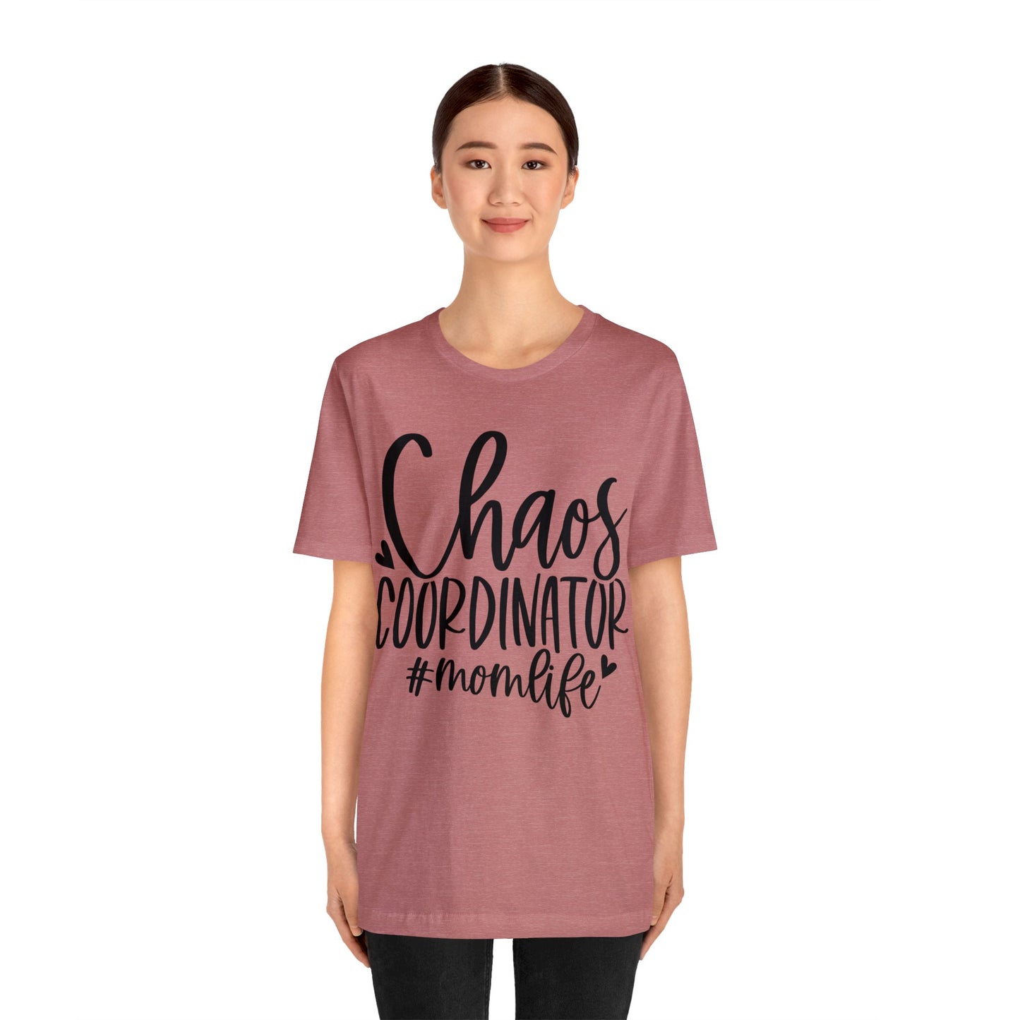 Chaos Coordinator #momlife short sleeve tshirt