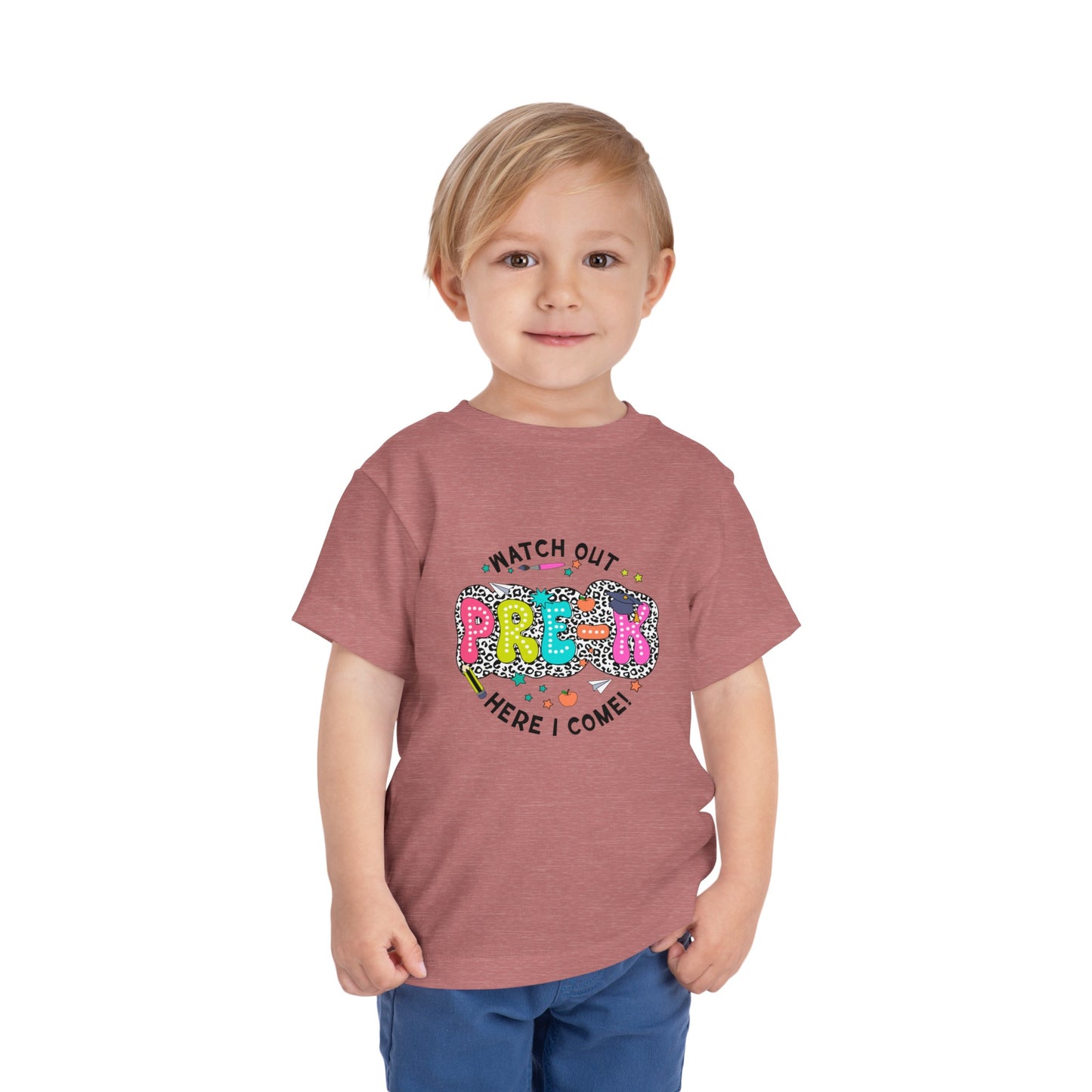 Watch Out Pre-K Toddler Short Sleeve Tee