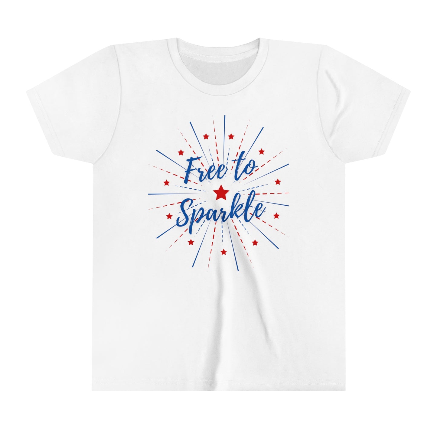 Free to Sparkle Youth Short Sleeve Tee