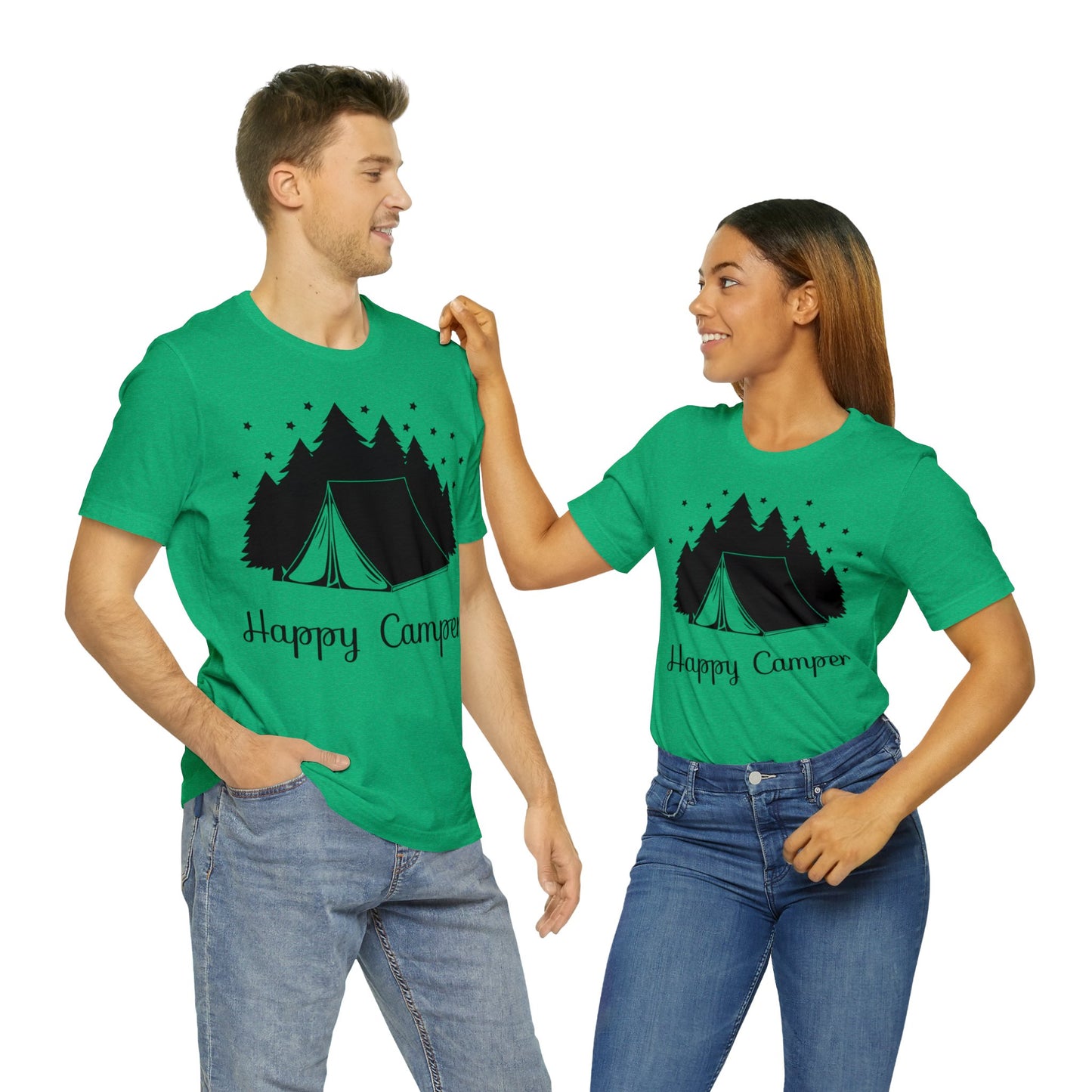Happy Camper Short Sleeve Tshirt