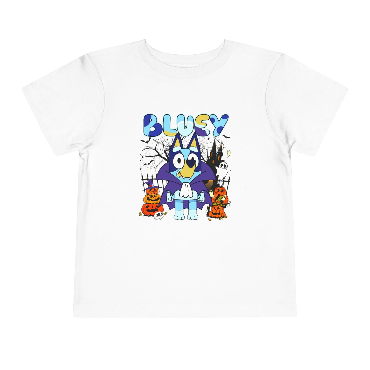 Bluey vampire Toddler Short Sleeve Tee
