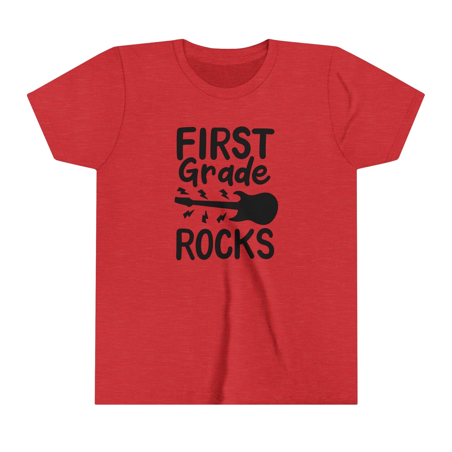 First Grade Rocks Youth Short Sleeve Tee